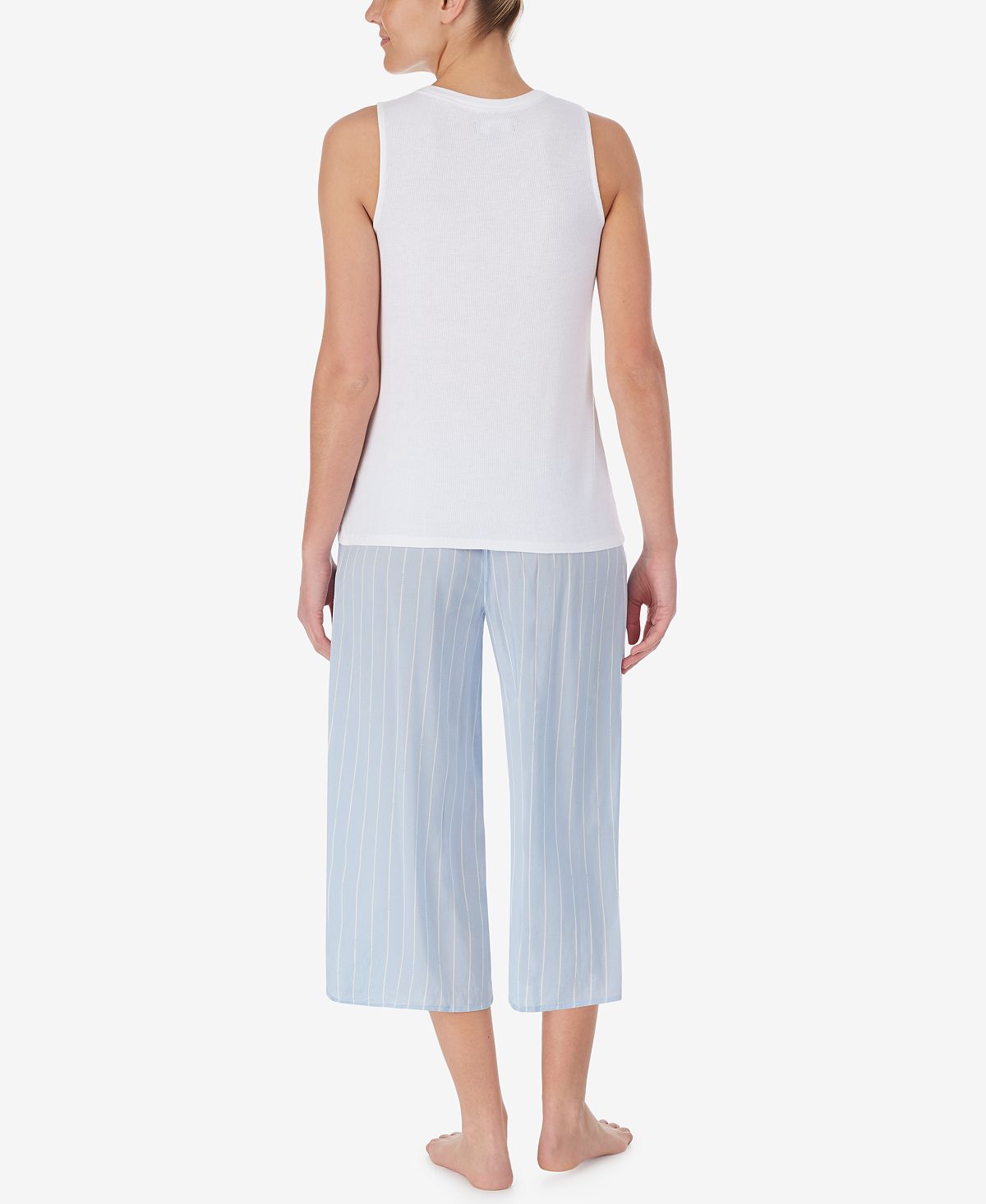 Dkny Tank Top & Capri Pants Pajama Set Peri Stp