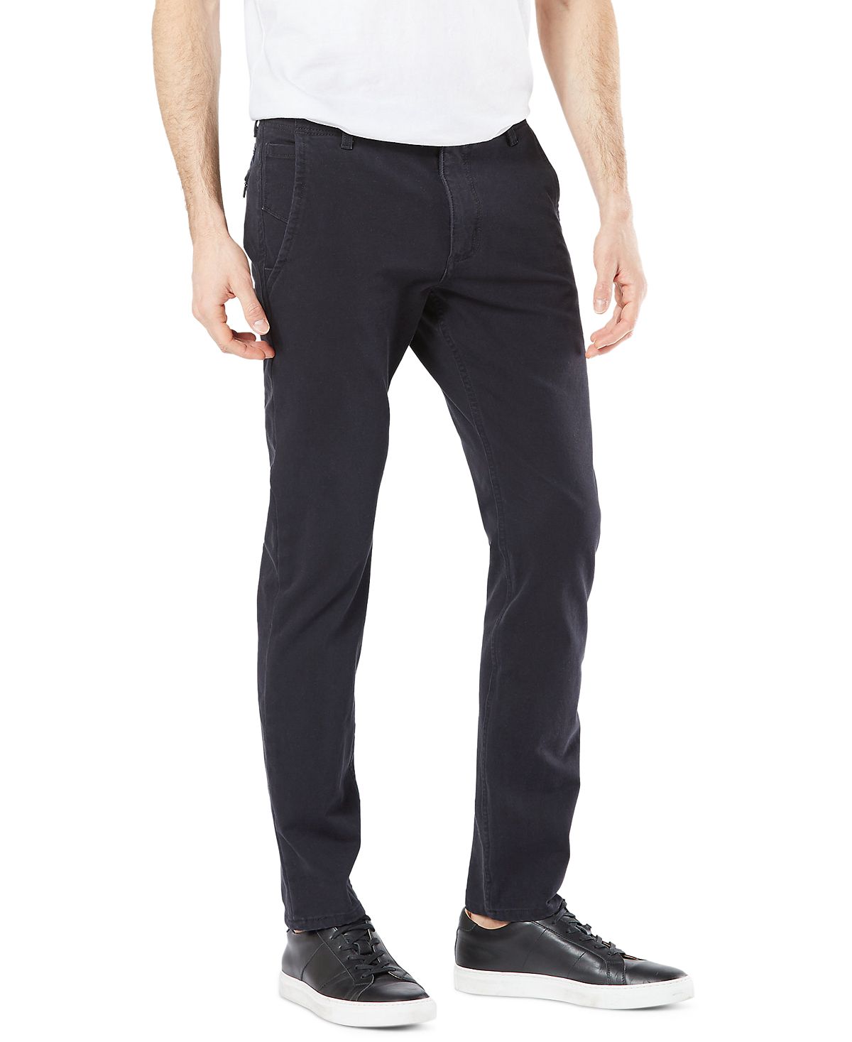 Dockers Alpha Khaki 360 Skinny Pants Black