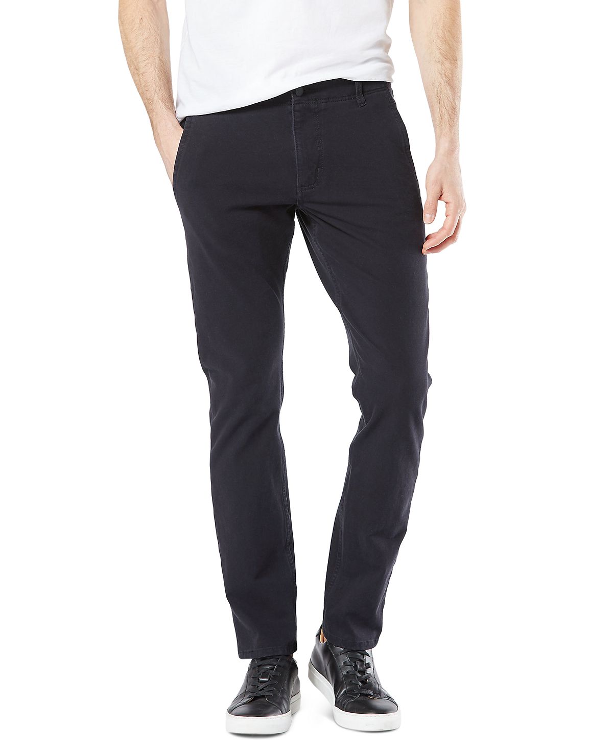 Dockers Alpha Khaki 360 Skinny Pants Black