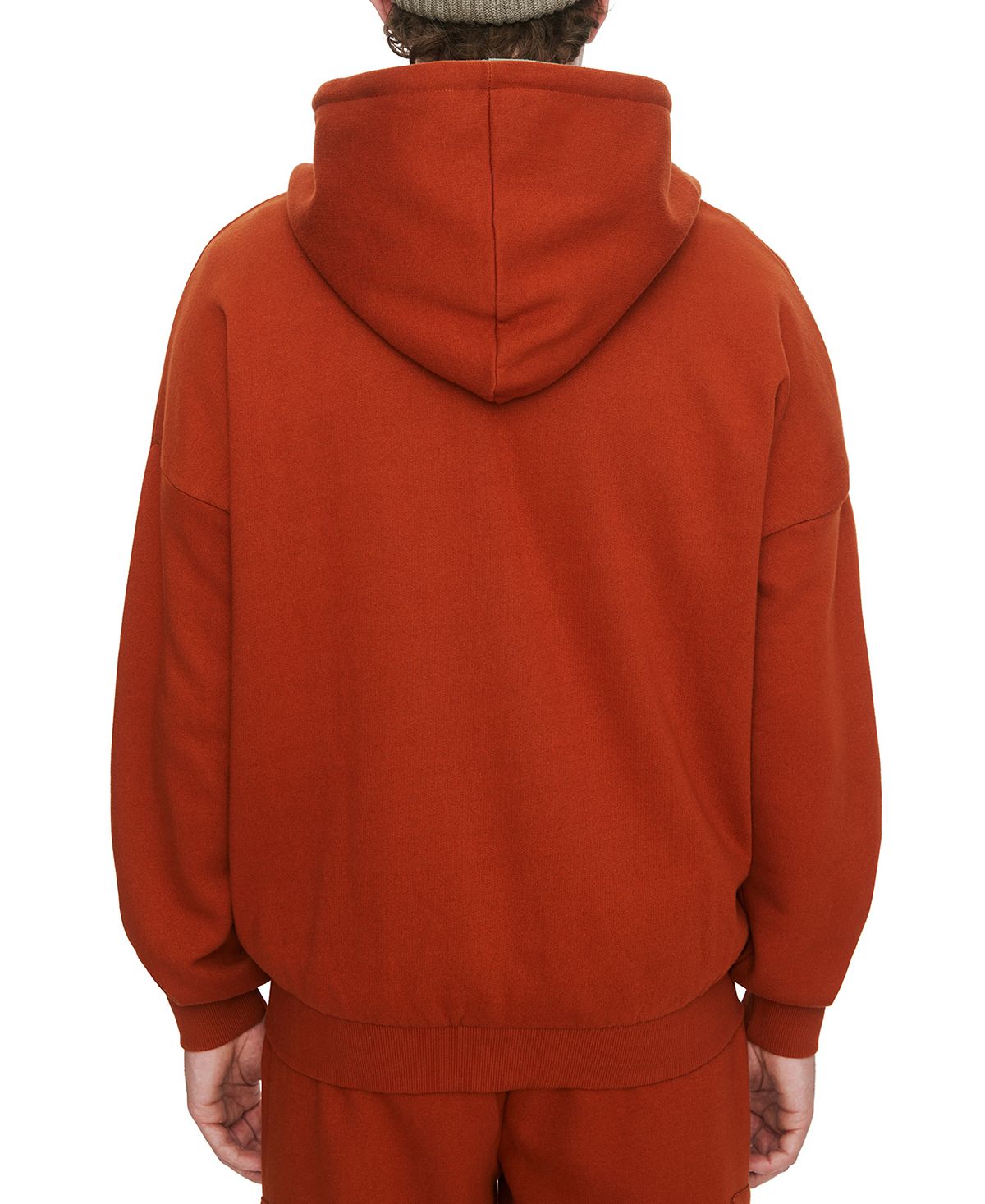 Eleven Paris Zip-up Hoodie Bombay Brown