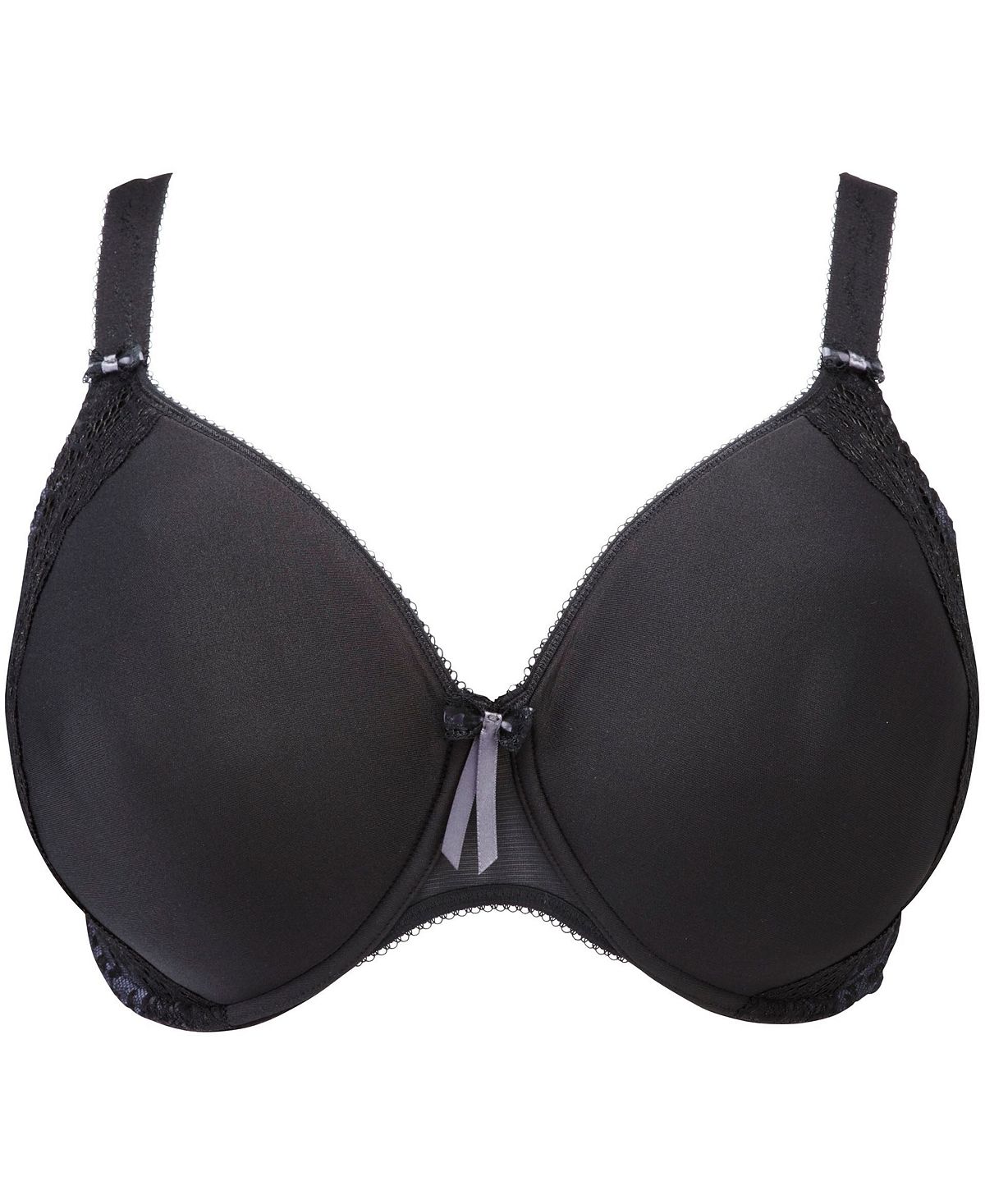 Elomi Amelia Underwire Bandless Moulded Spacer T-shirt Bra El8740 Black