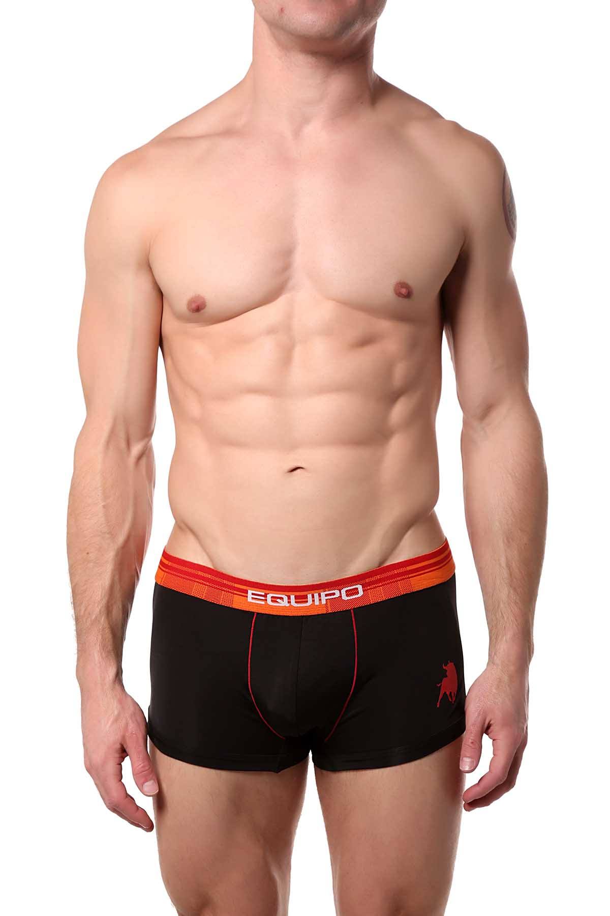 Equipo Orange/Black Plaid/Solid Brazilian Trunk 2-Pack