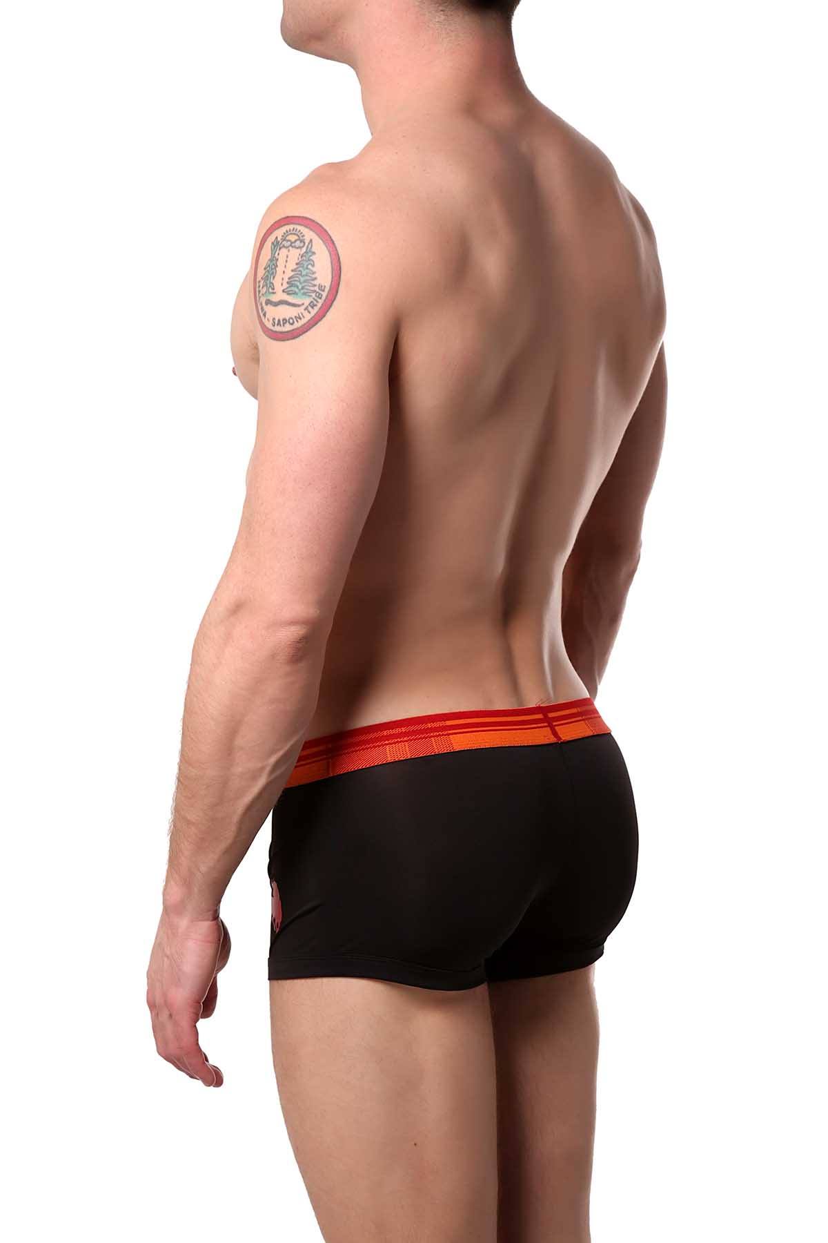 Equipo Orange/Black Plaid/Solid Brazilian Trunk 2-Pack