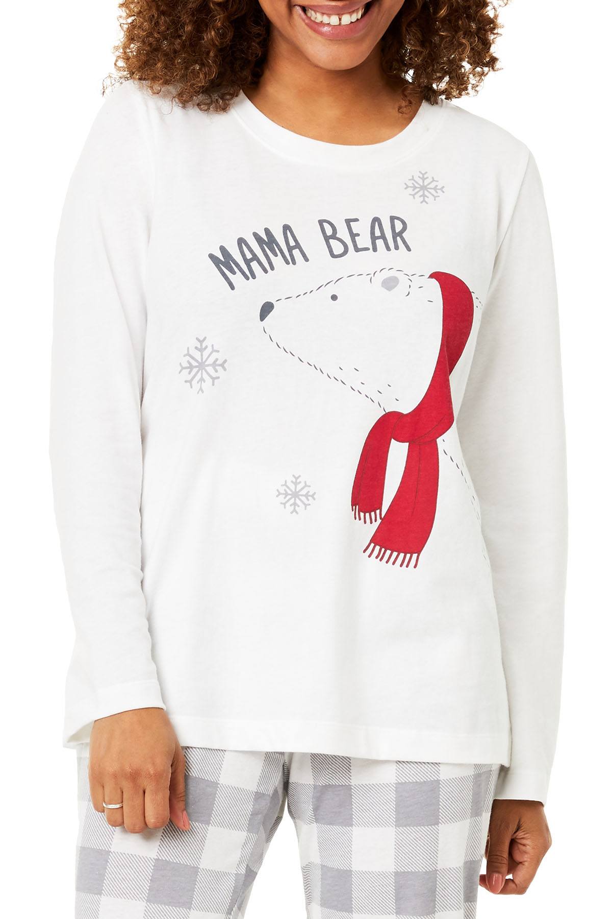 Family PJs Women's Mama Bear Pajama Set