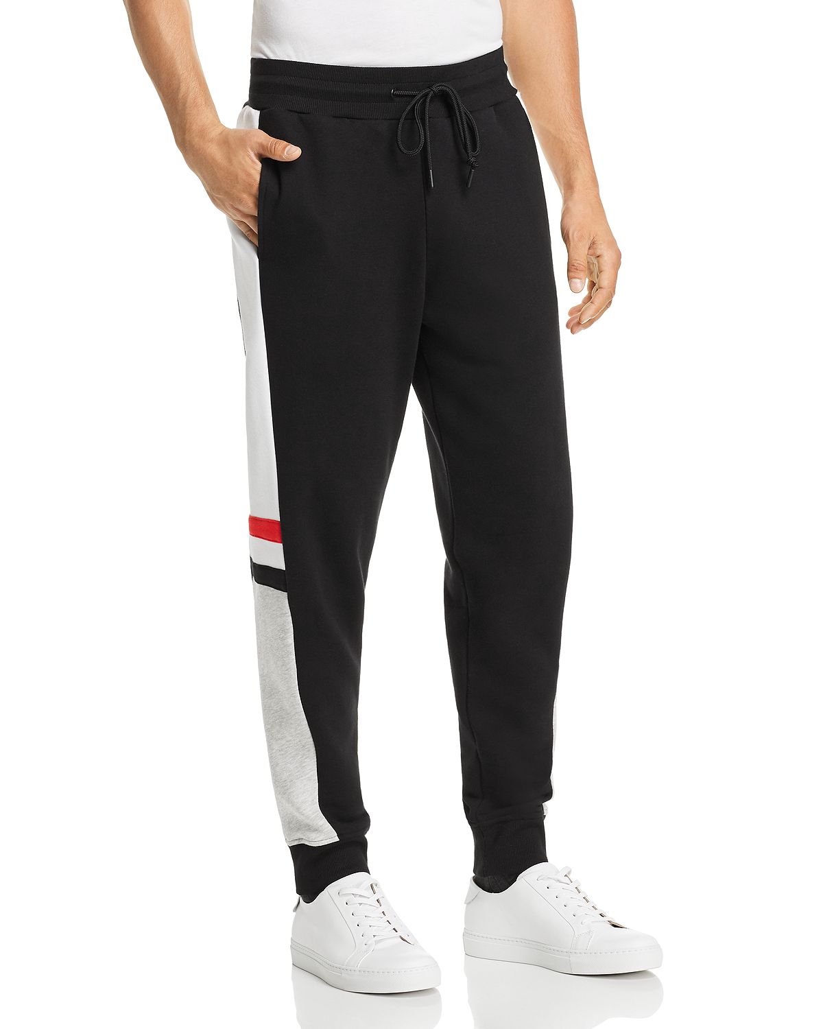 Fila Batson Jogger Pants Black/White/Light Gray