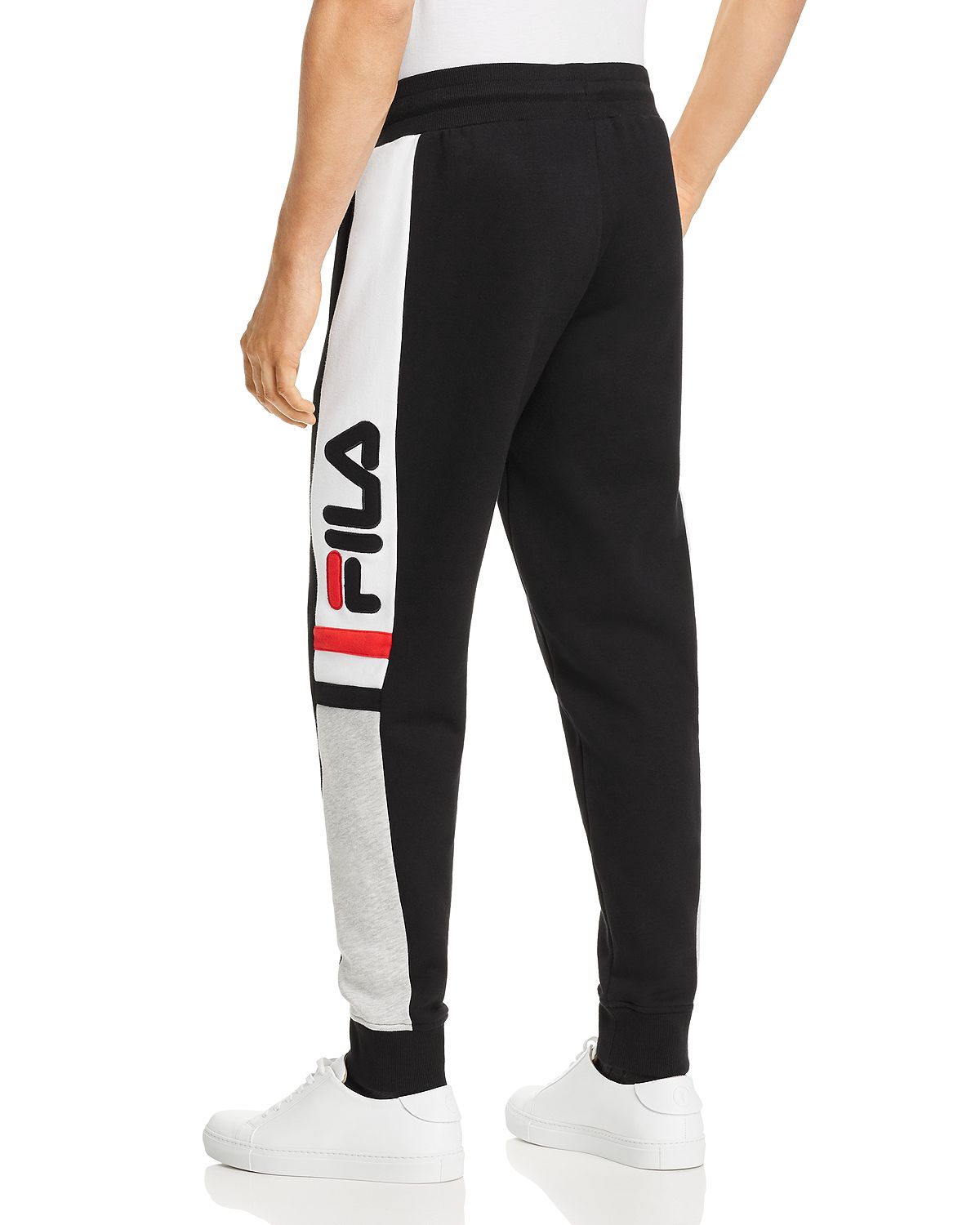 Fila Batson Jogger Pants Black/White/Light Gray