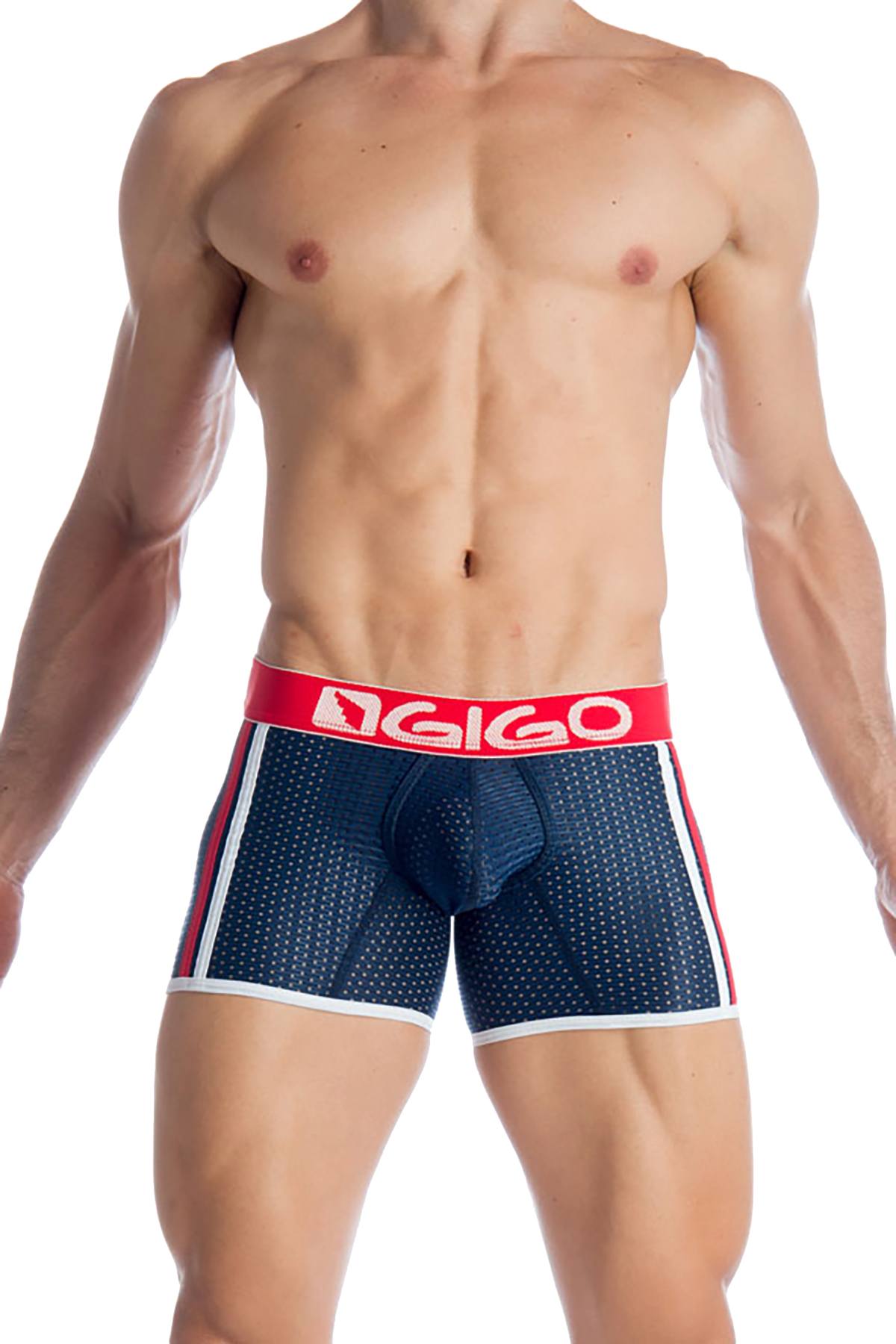 Gigo Blue Jokises Long Boxer Brief