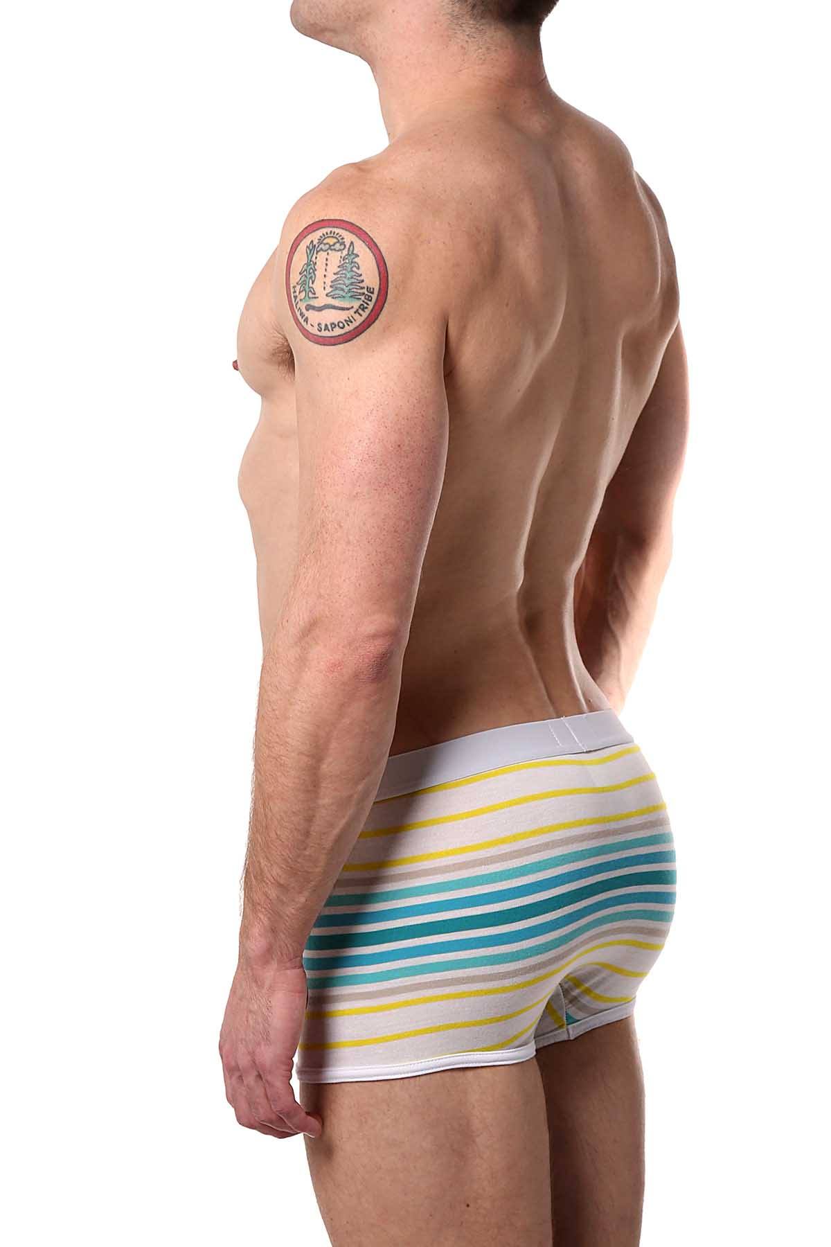 Go Softwear Aqua Striped Havana Trunk