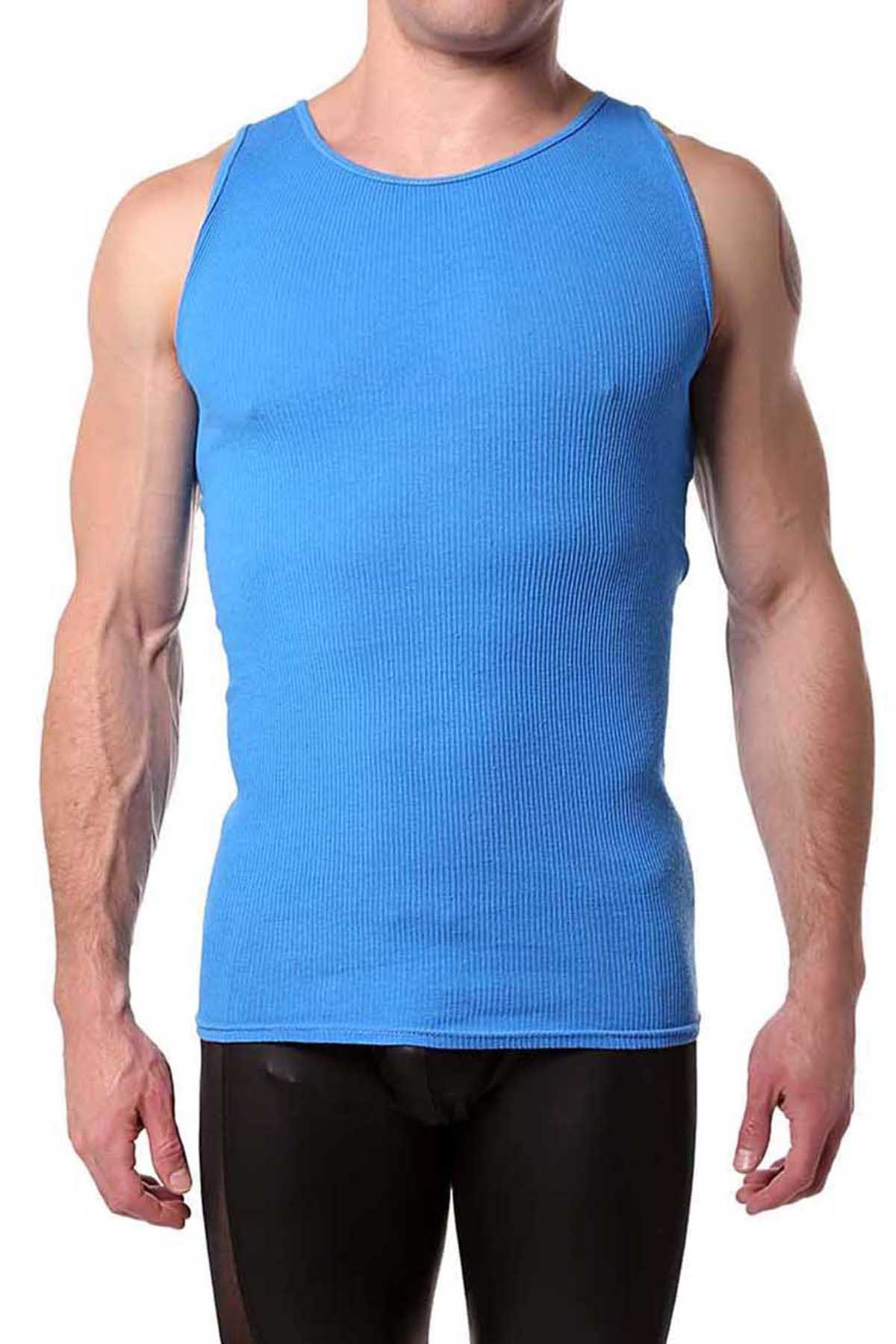 Go Softwear Scuba-Blue Rib Tank-Top