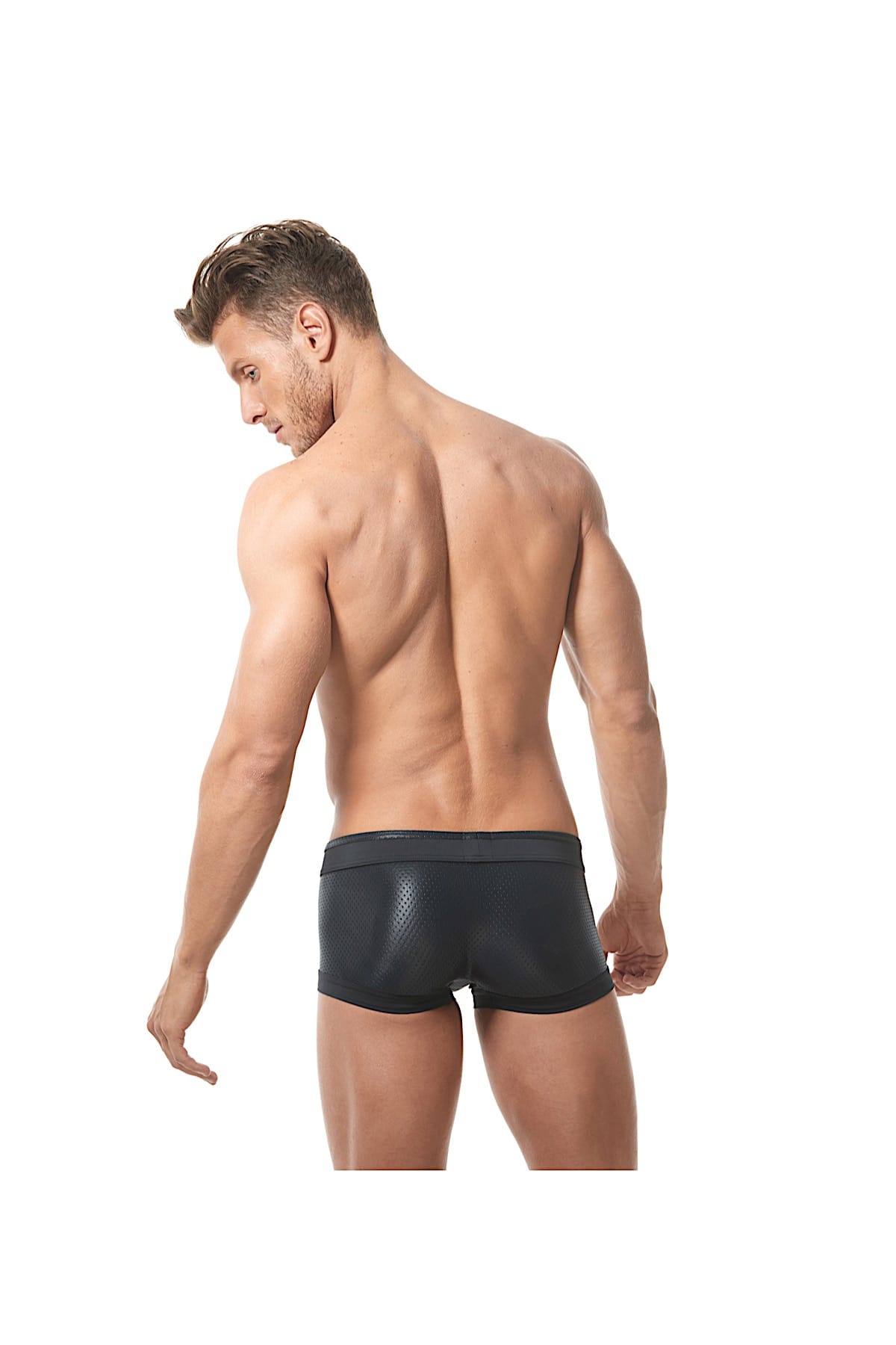 Gregg Homme Black Reveal Italian-Jacquard Trunk