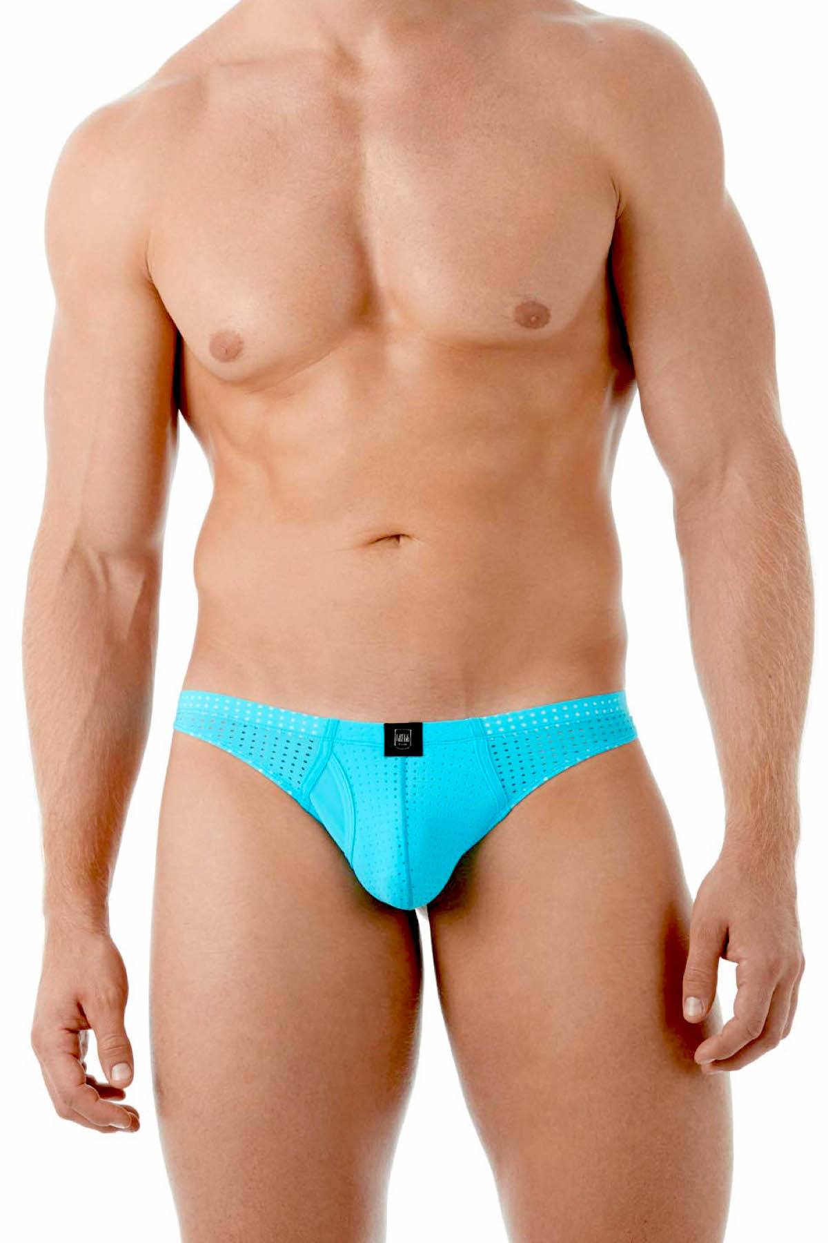 Gregg Homme Blue Drive Italian-Mesh Thong