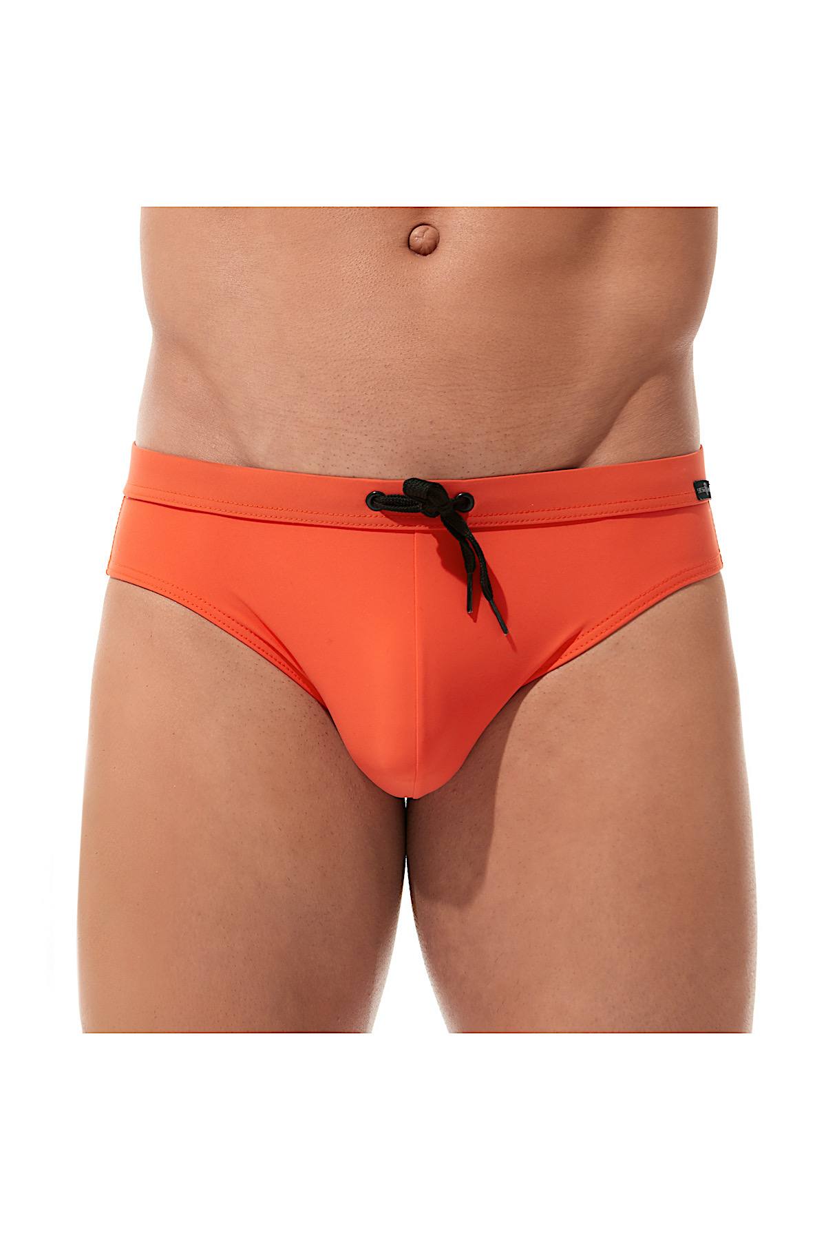 Gregg Homme Orange Exotic Swim Brief