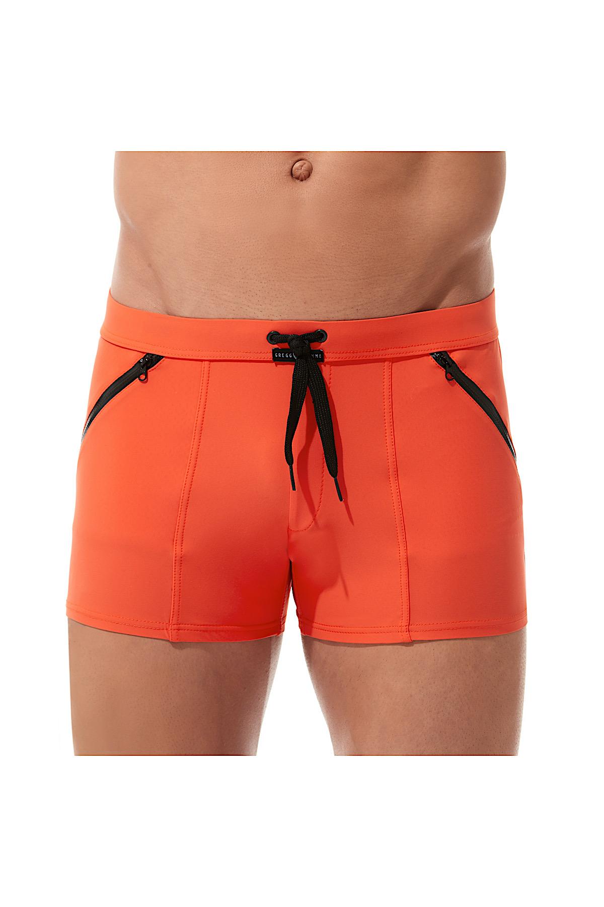 Gregg Homme Orange Exotic Swim Trunk – CheapUndies