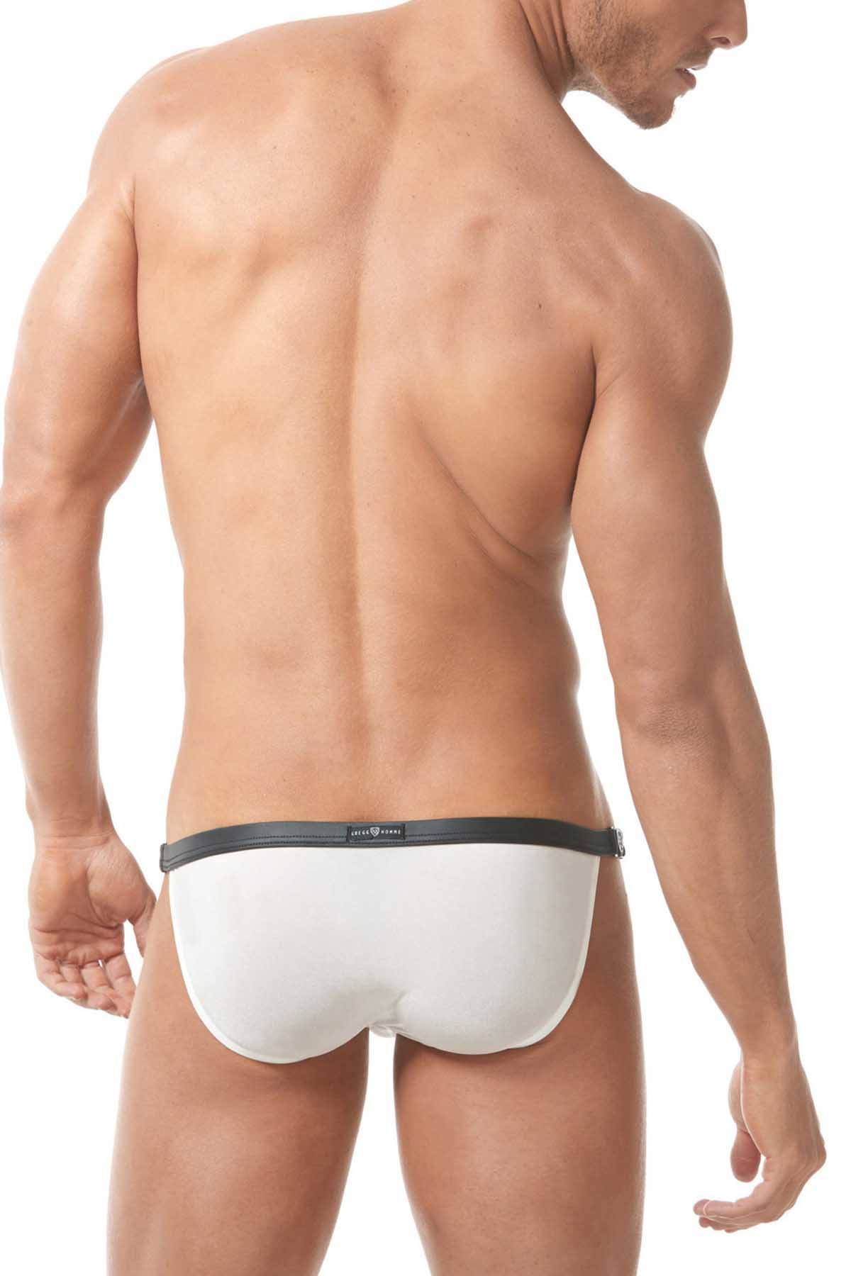 Gregg Homme White Grip Buckle Brief