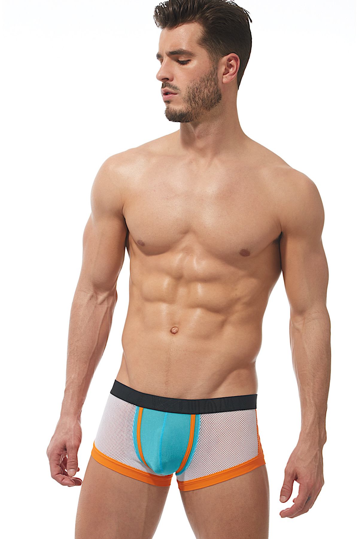 Gregg Homme White/Orange/Aqua Challenger Trunk