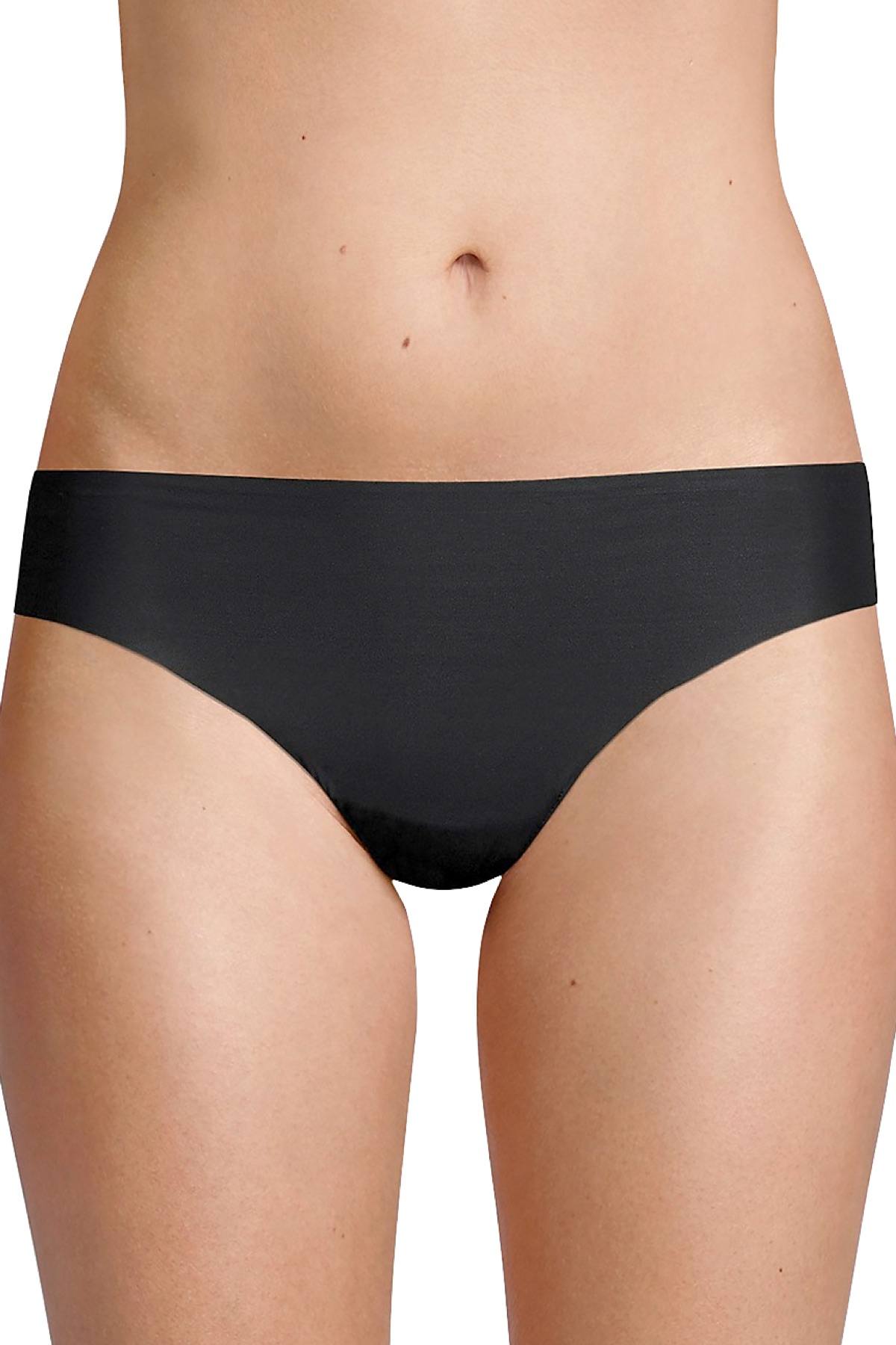 HANRO Black Smooth Illusion Brazilian Panty