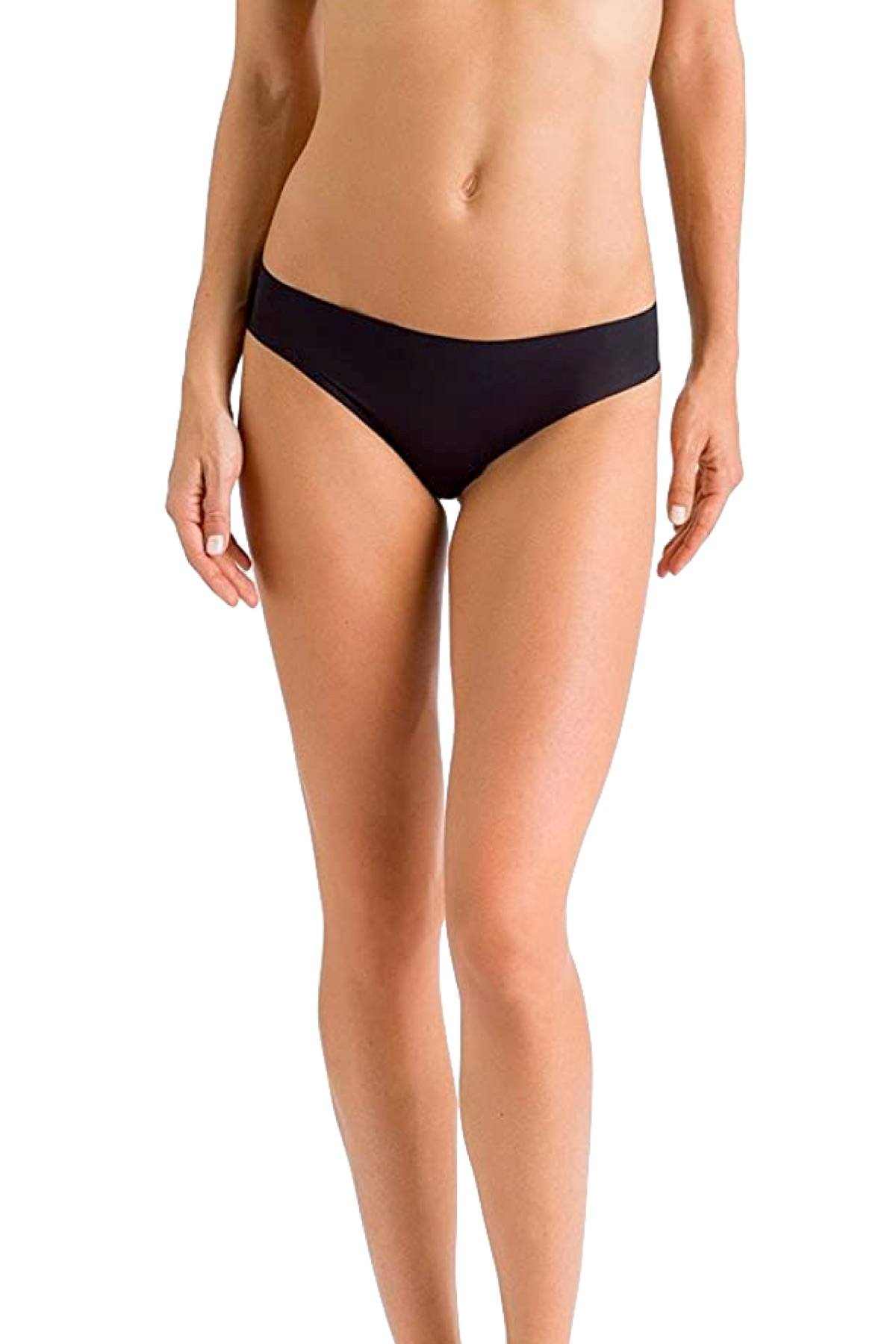 HANRO Black Smooth Illusion Brazilian Panty