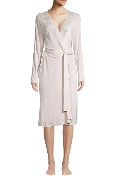 HANRO Ceramic Jolina Modal Lace Robe