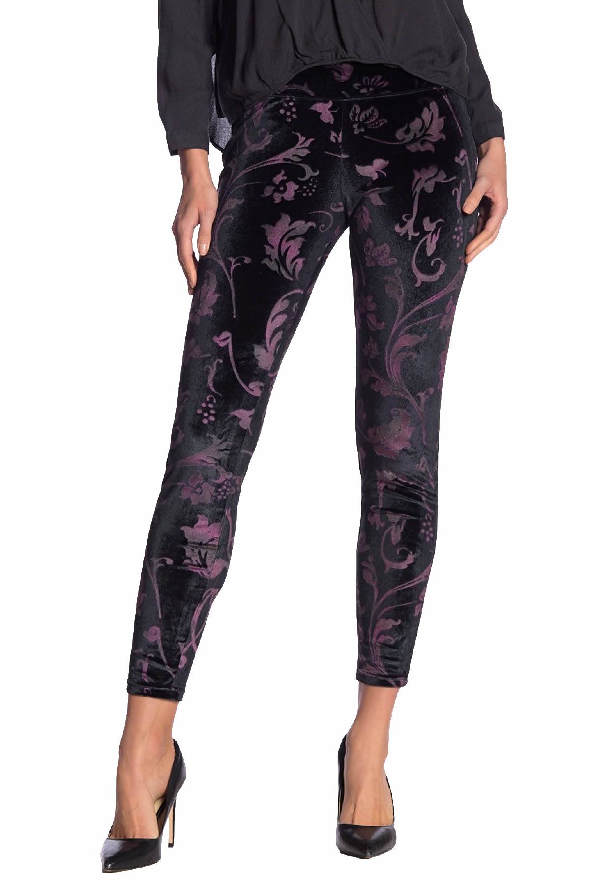 Hue crushed velvet on sale leggings