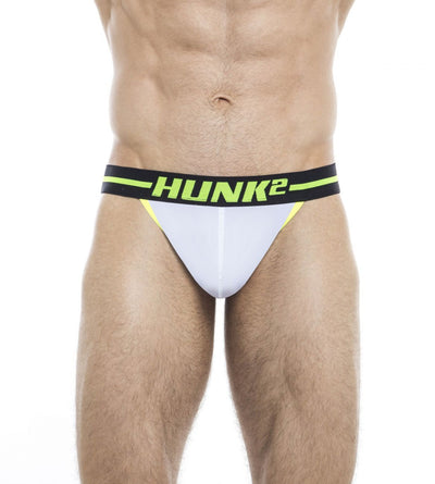 HUNK2 White TH2020F Chaos NeonÂ² Thongs