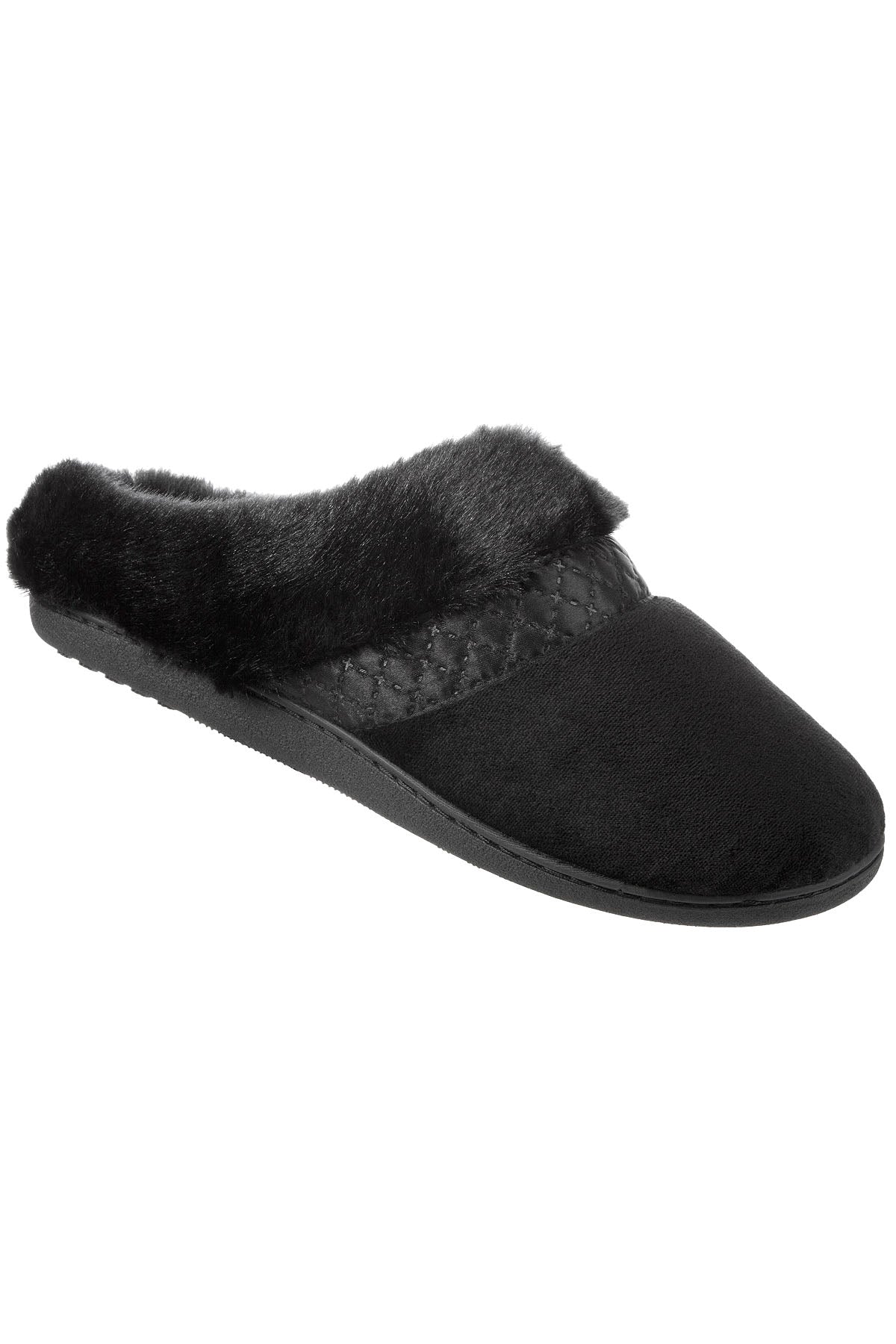 Isotoner enhanced heel cushion on sale slippers