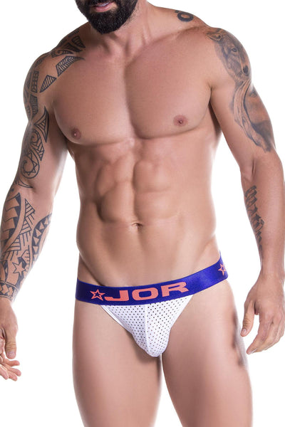 JOR 0707 White Zeus Jockstrap