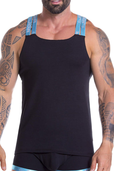 JOR 0854 Black Power Tank Top