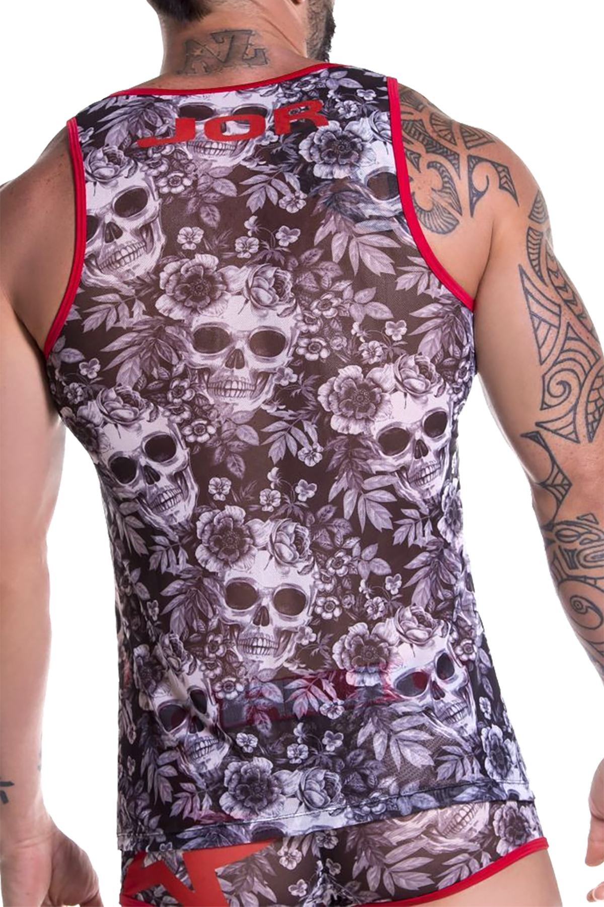 JOR Tequila Skull-Printed Tank Top