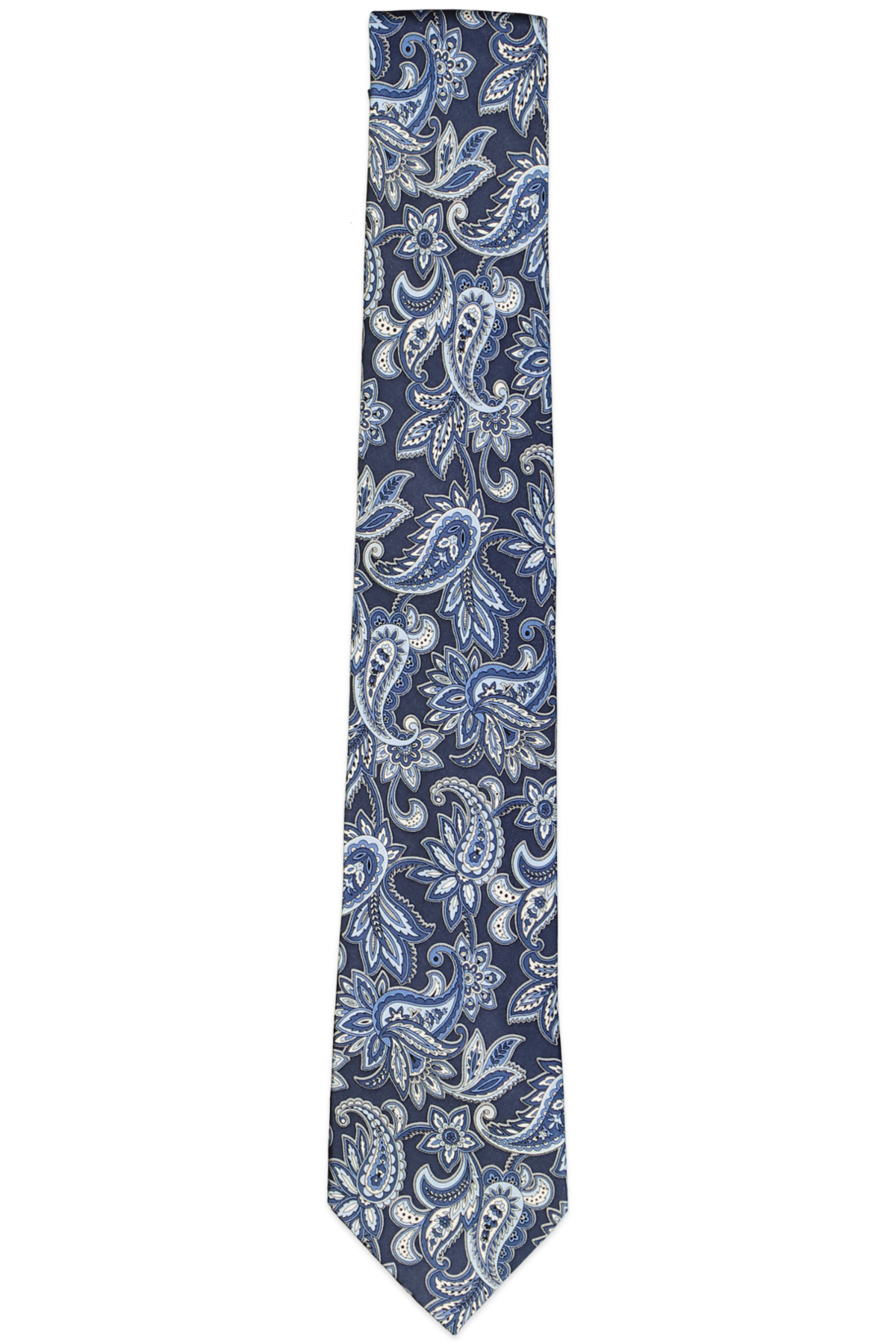 JOSEPH & LYMAN/BURMA BIBAS BLM ONLY NK TIE - REGULAR FLORAL NAVY