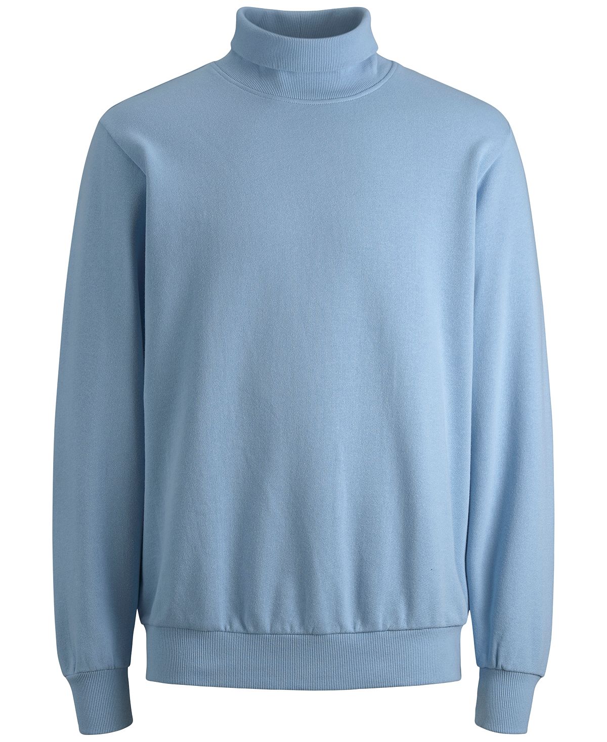 Jack & Jones High Neck Rolled Sweater Powder Blue