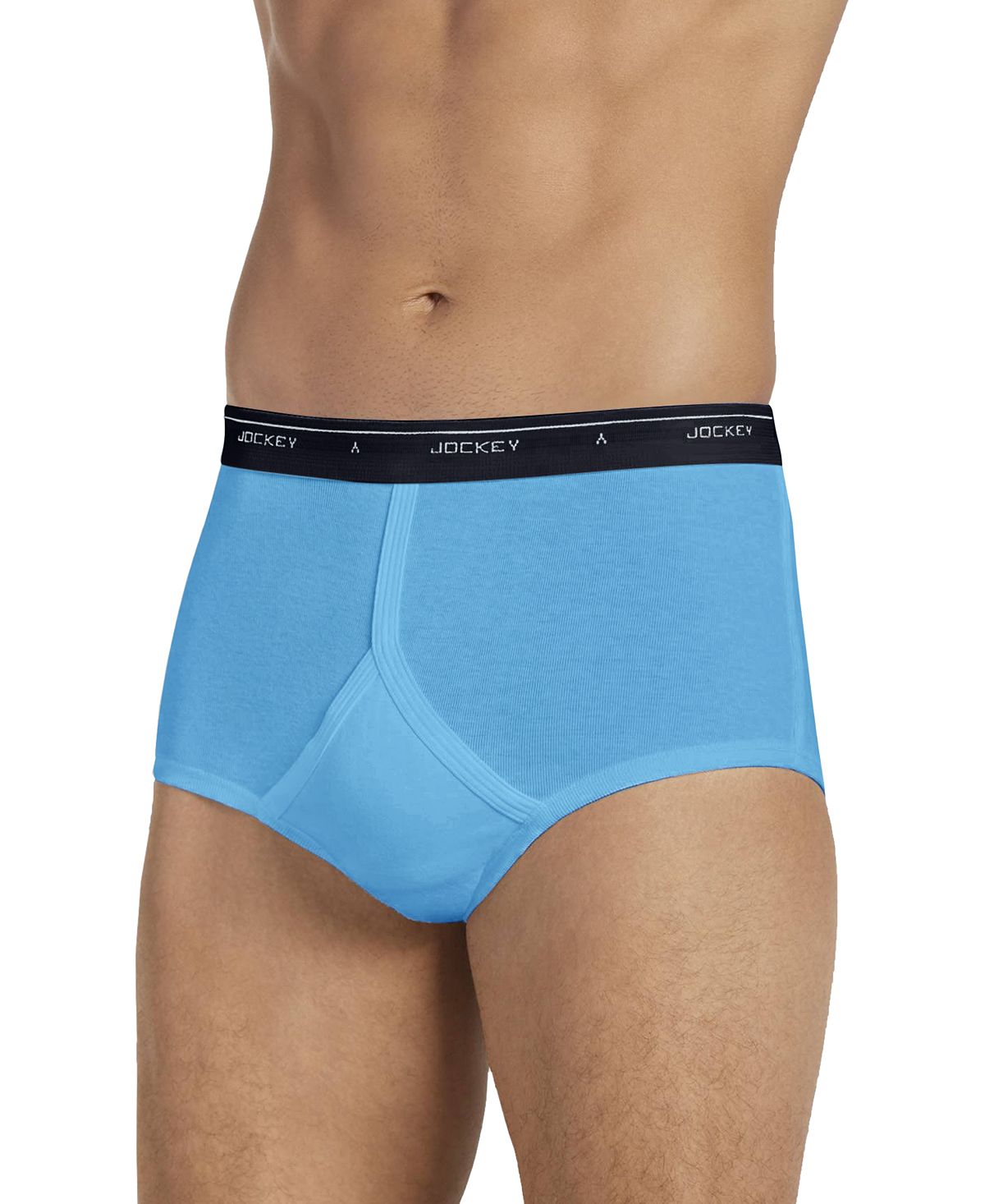 Jockey Classic Collection Full-rise Briefs 4-pack Blue