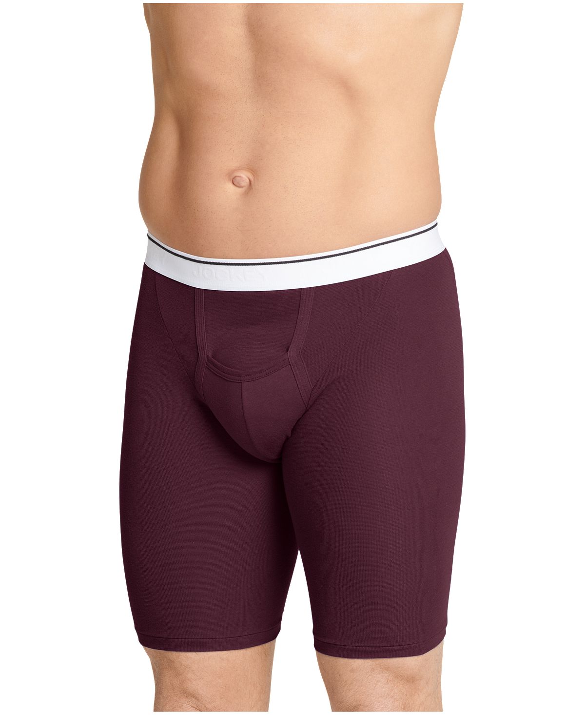 Jockey Pouch Midway Boxer Briefs Pack Of 2 Purple, Black