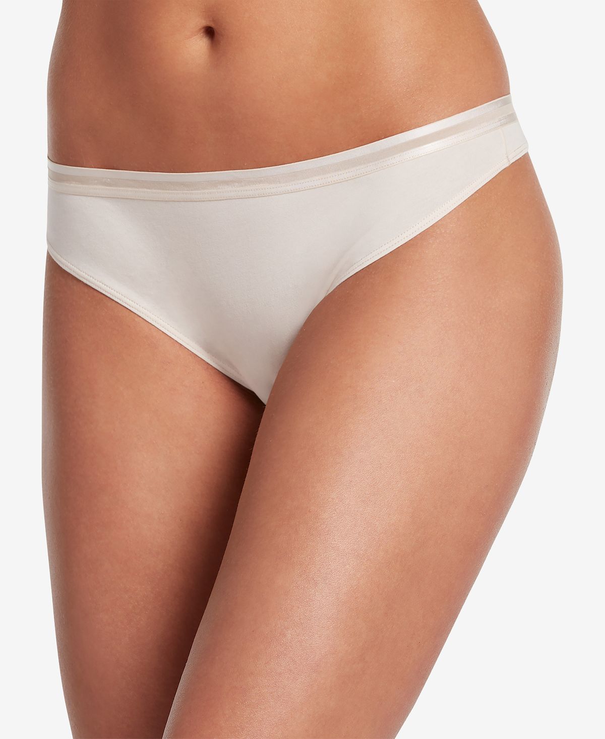 Jockey Supima Cotton Allure Thong 1628 Dusty Sands