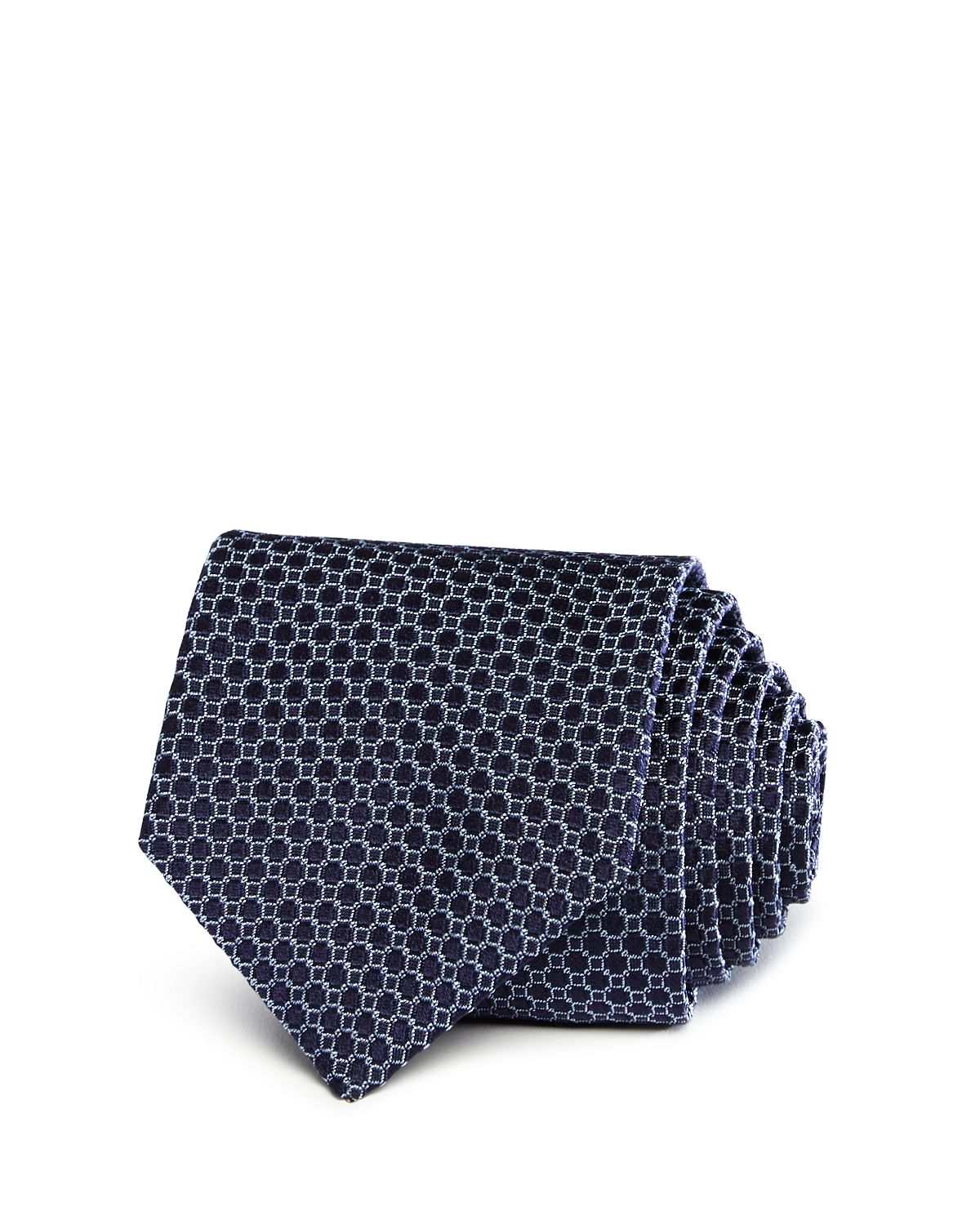 John Varvatos Star Usa Geometric Classic Tie Indigo