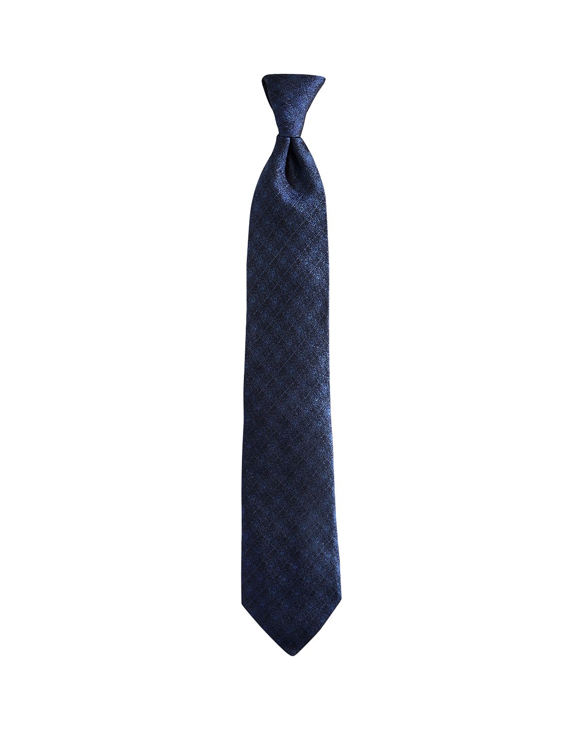 John Varvatos Star Usa Tonal Grid Classic Tie Indigo