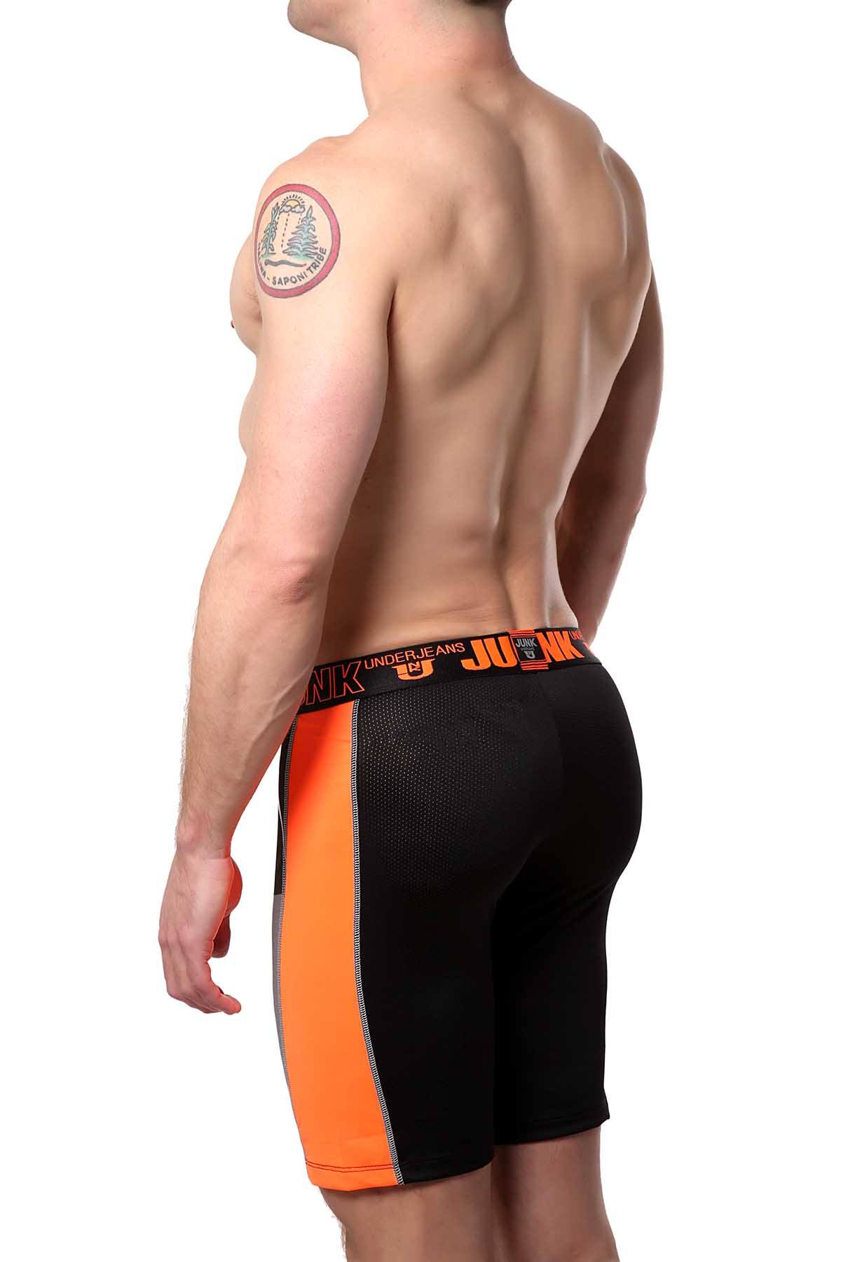 Junk Underjeans Orange Flash Knee-Length Boxer Brief