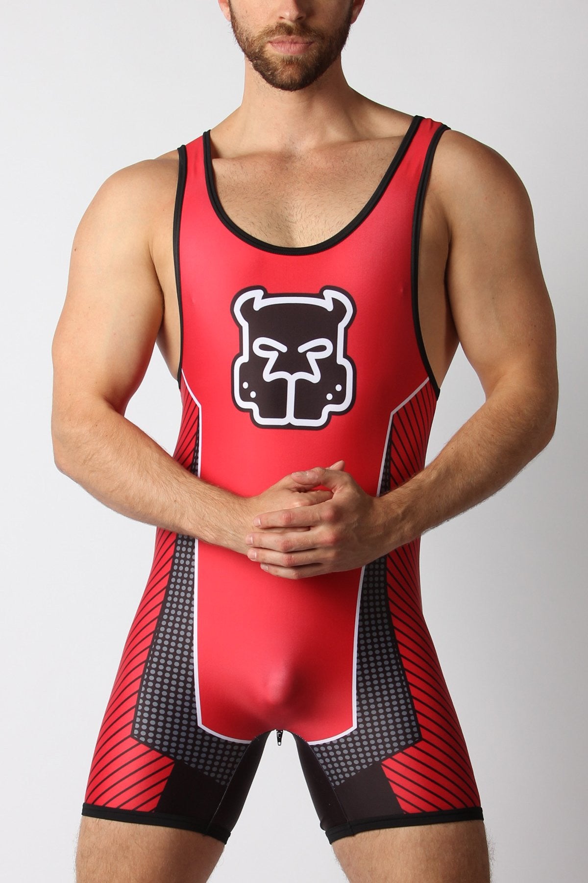 Kennel Club Red Scout Zipper Singlet