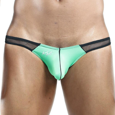 Kyle Black/Green KLI004 Slip Bikini