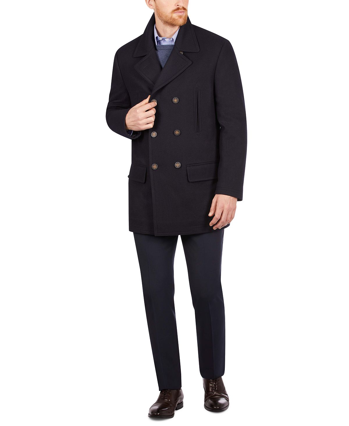 Ralph lauren hot sale columbia overcoat