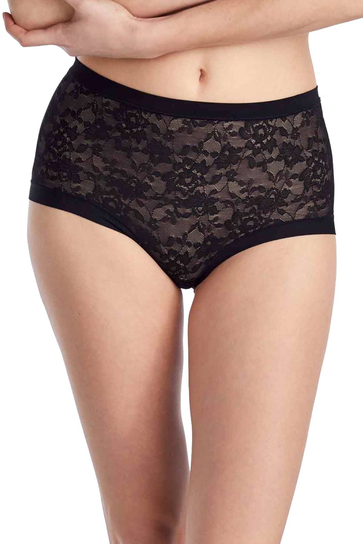 Le Mystere Black Lace Perfection Brief