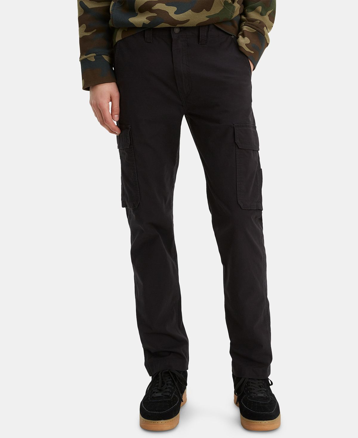 Levi's 502 Aviator Tapered Cargo Pants Caviar