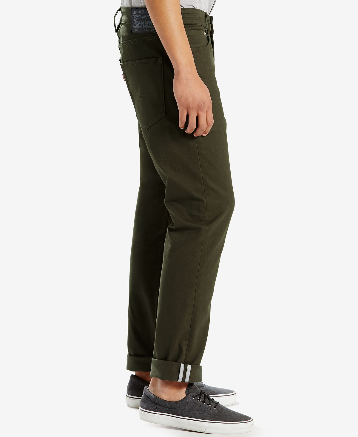 New men's Levi's 511 Slim Fit Stretch Commuter Jeans Pants 28 x 30 Burgundy  | eBay