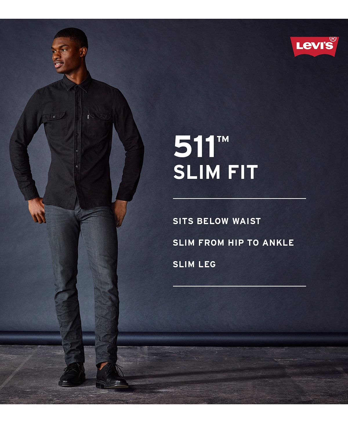 Levi's® Workwear 545™ Athletic Fit Utility Men's Jeans - Black | Levi's® US