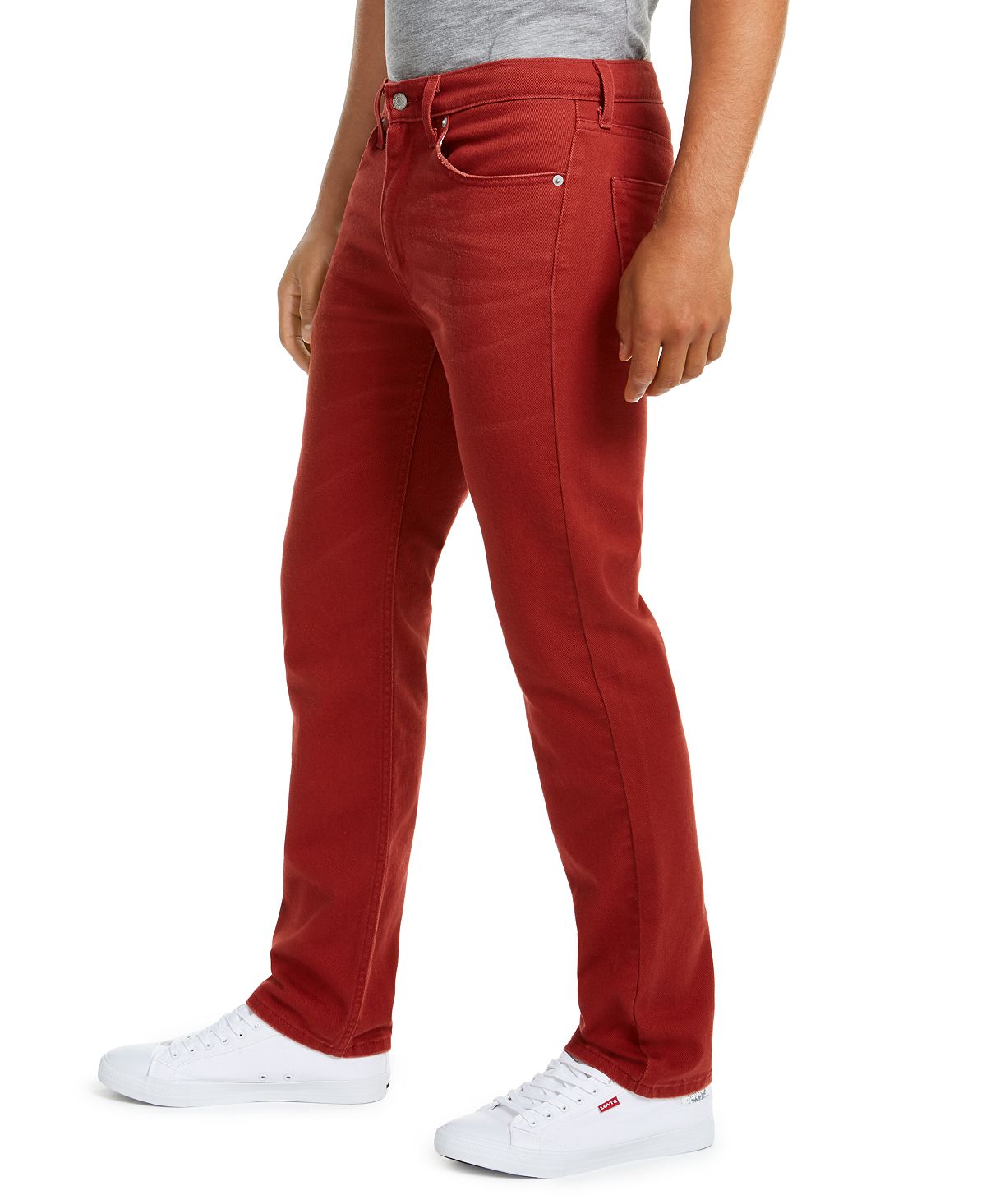 Levi's 514 Straight Fit Jeans Rally Red