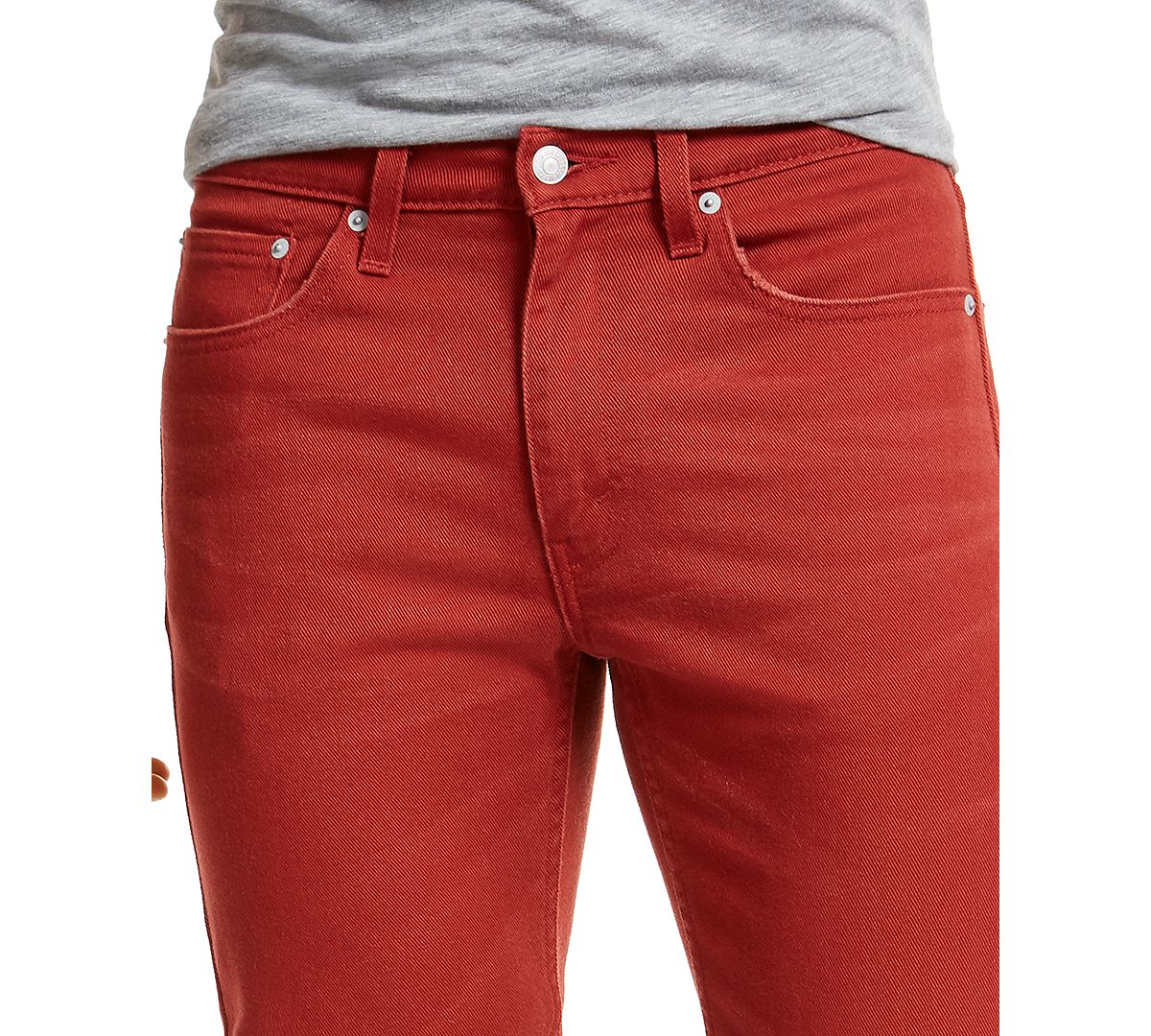 Levi's 514 Straight Fit Jeans Rally Red