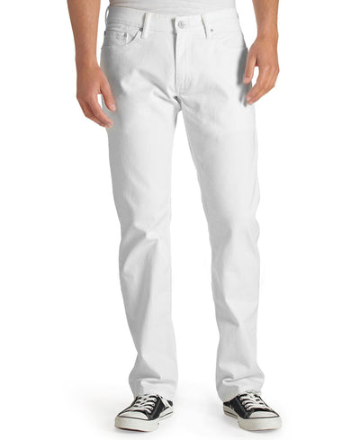 Levi's 514 Straight Fit Jeans White Stretch