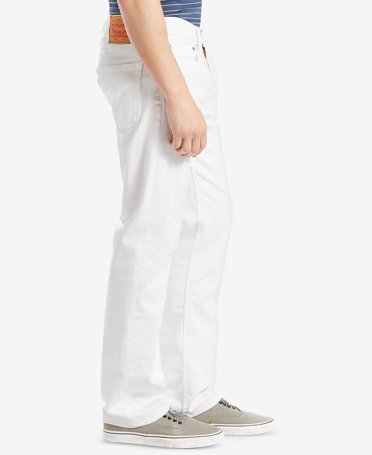 Levis 2025 514 white