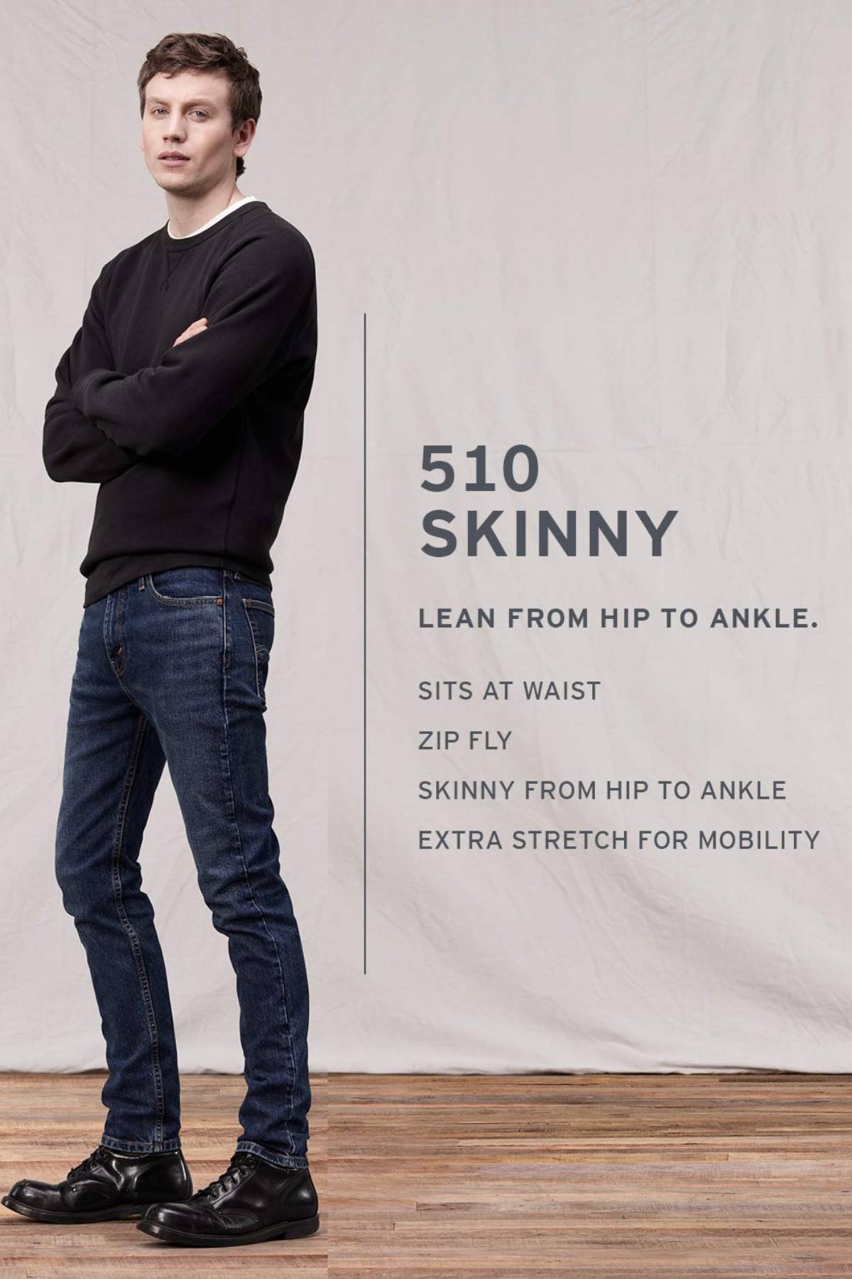 Levi's A-Dog-Named-Dog 510™ Skinny Fit Jean