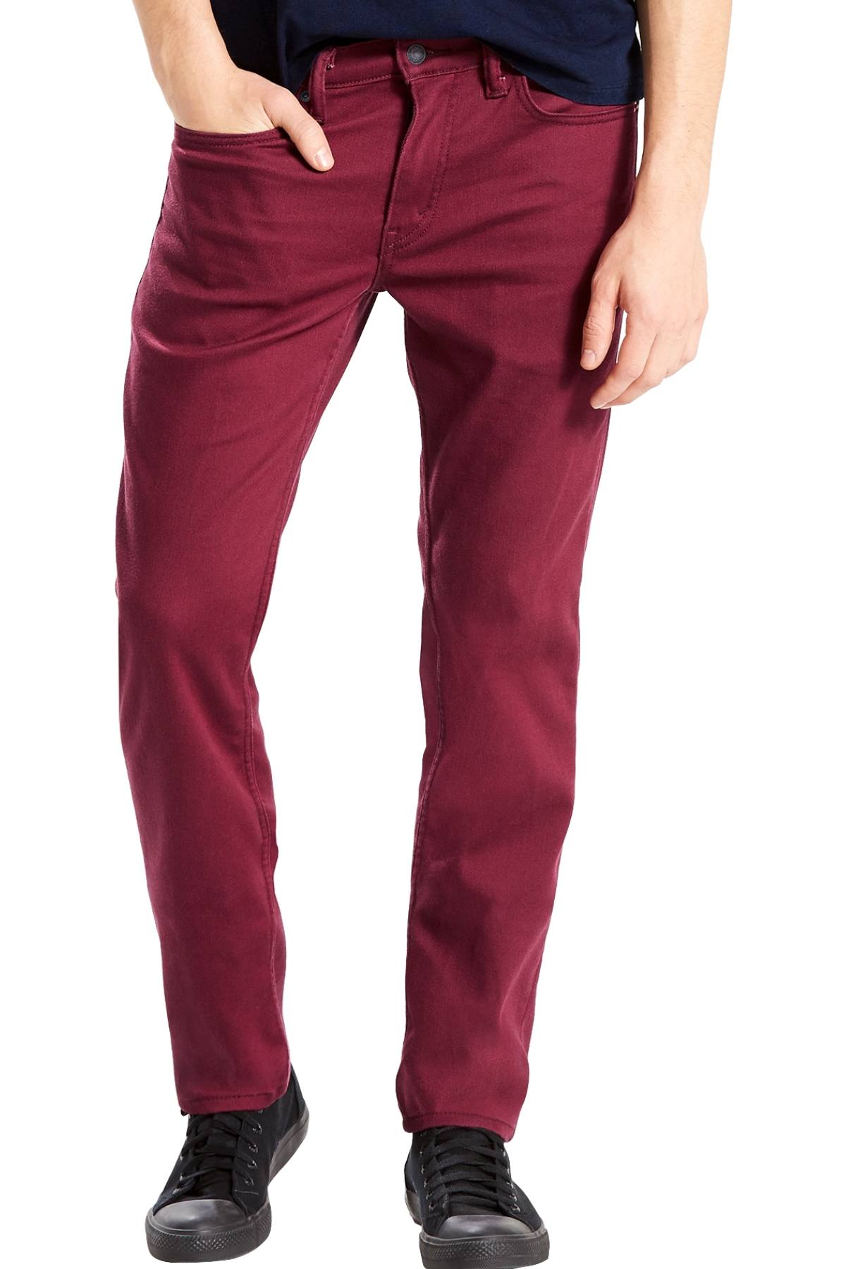 Levi's Brushed-Burgundy 511™ Slim-Fit Jeans