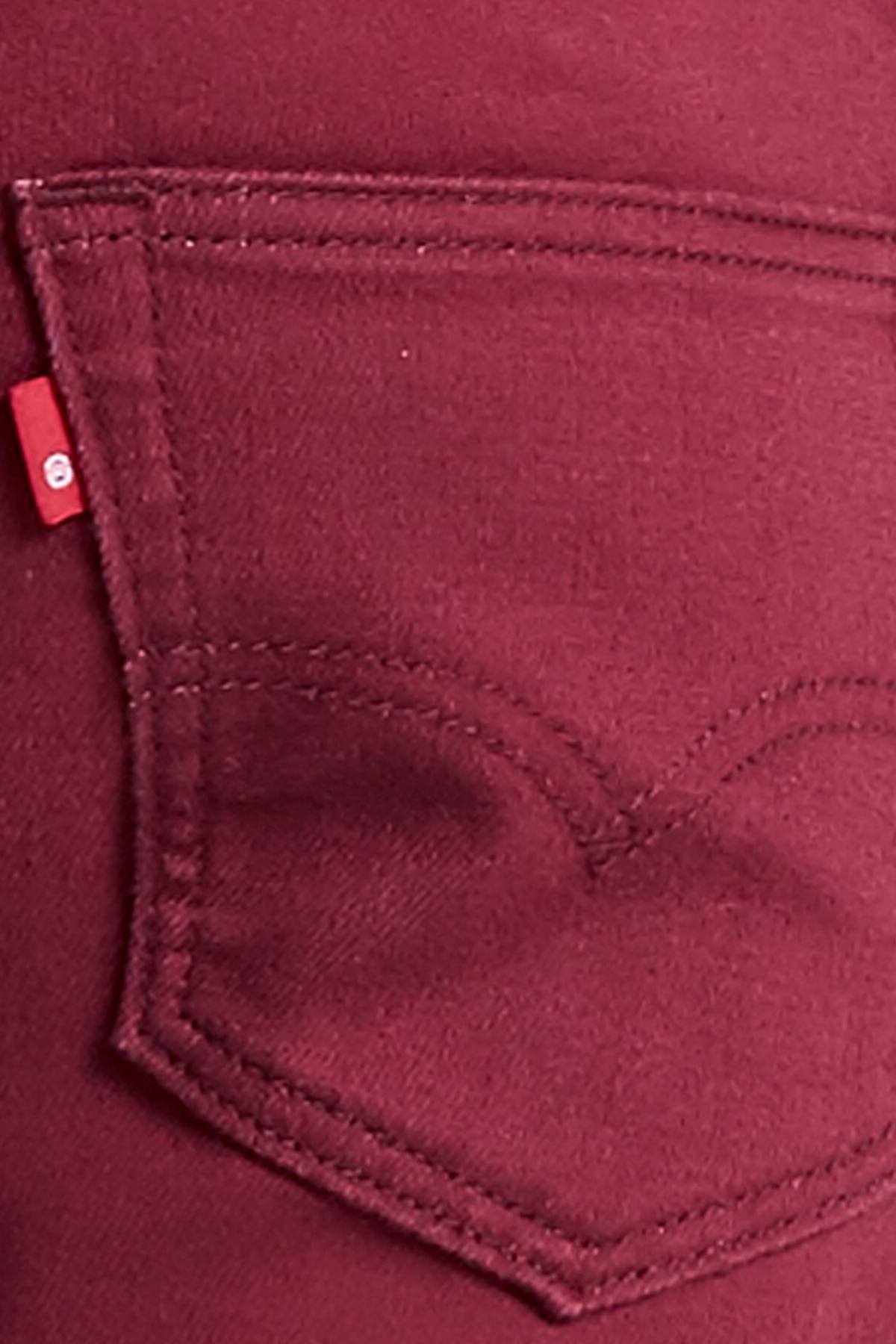 Levi's Brushed-Burgundy 511™ Slim-Fit Jeans